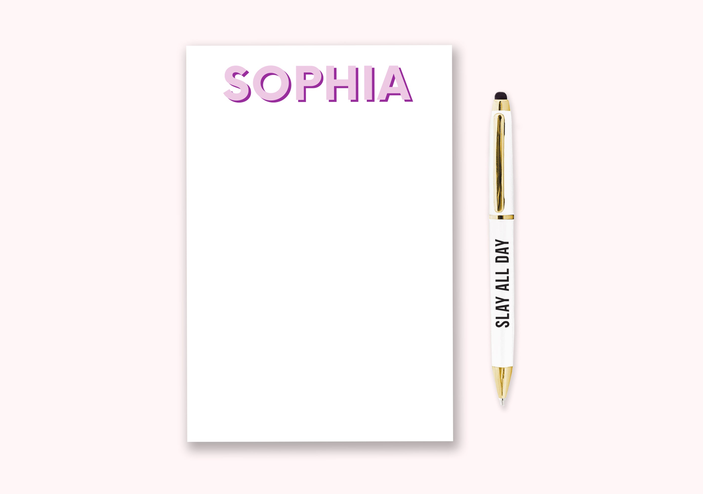 Notepads – Name