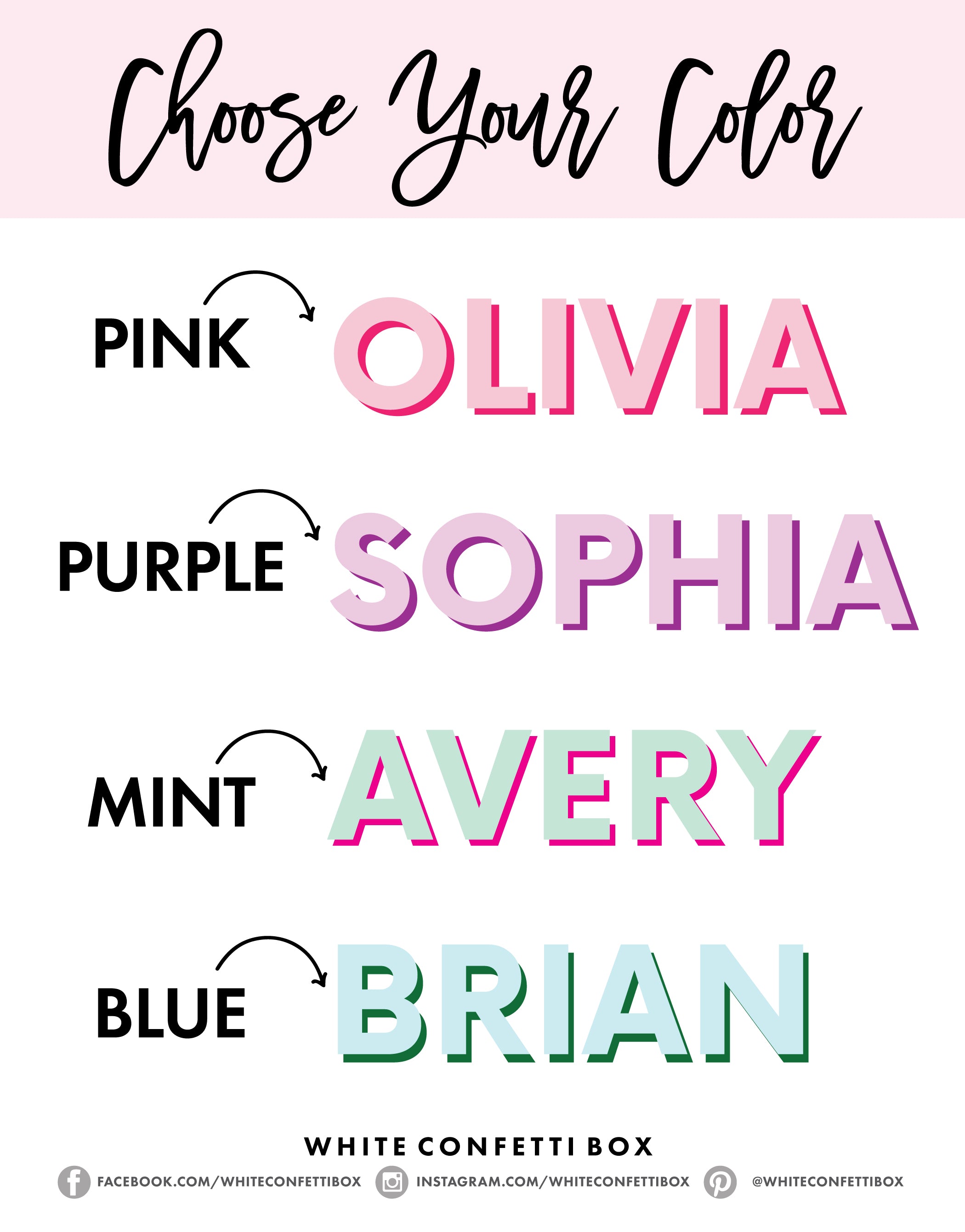 Notepads – Name