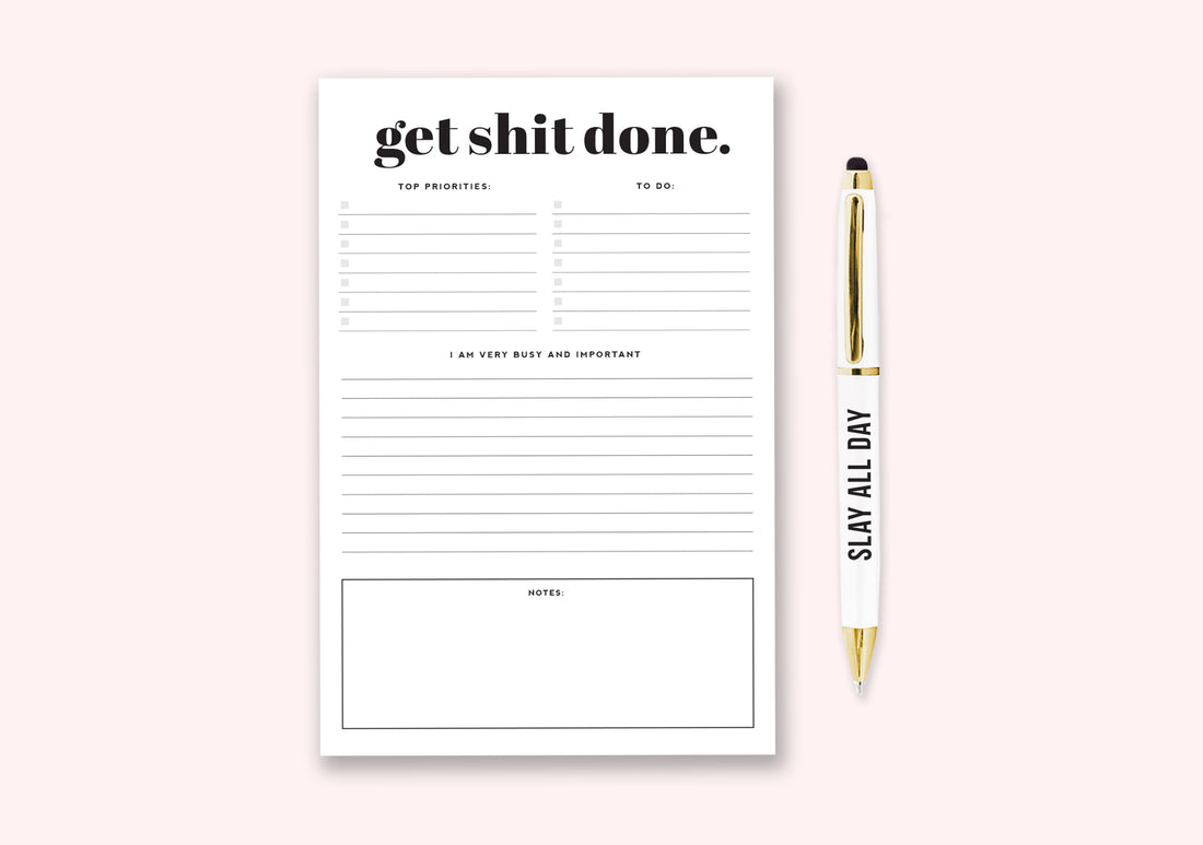Notepads – Get Shit Done