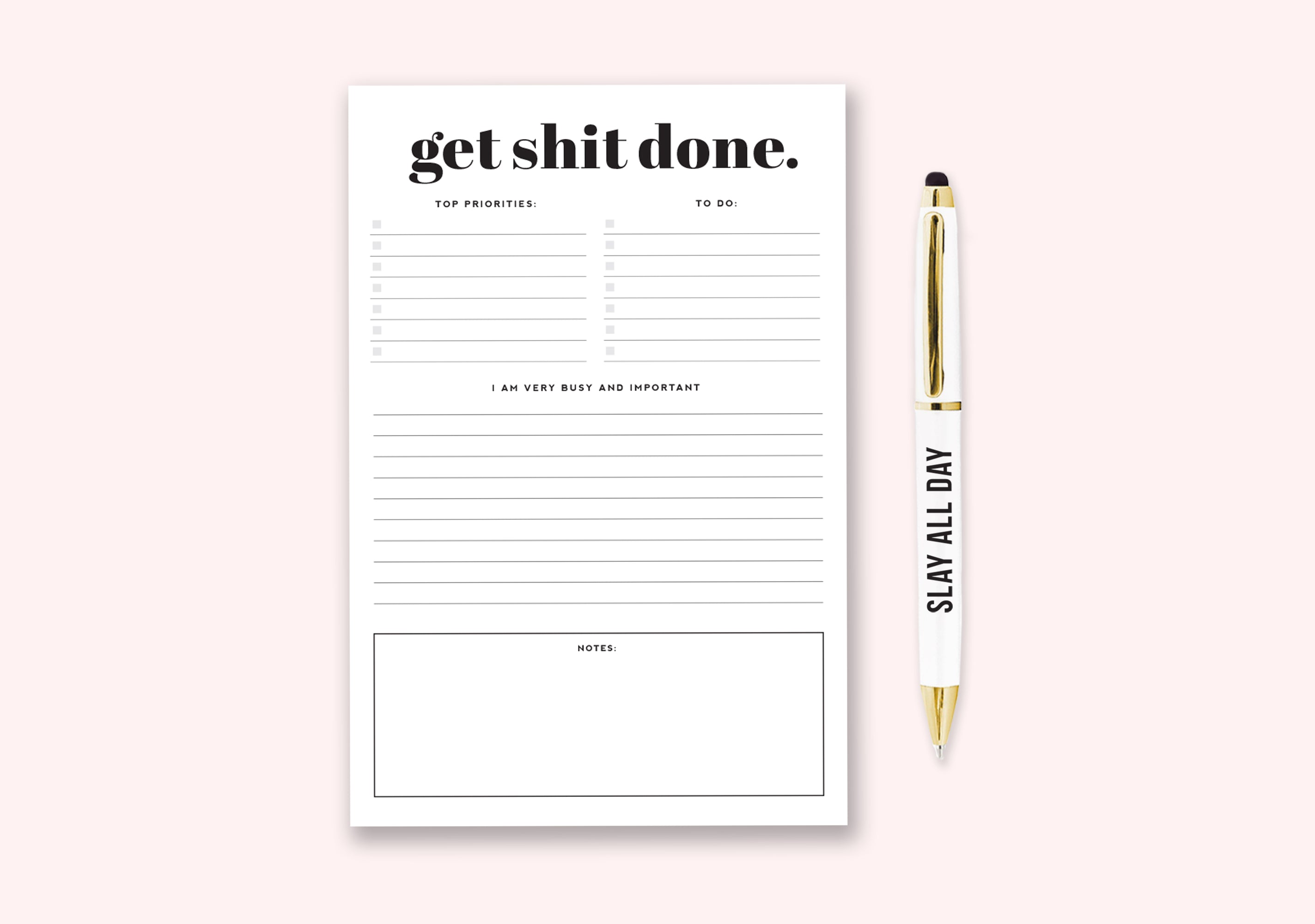 Notepads – Get Shit Done