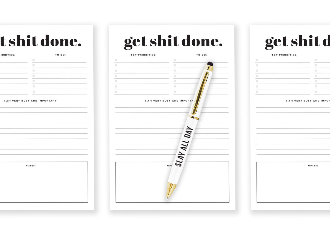 Notepads – Get Shit Done
