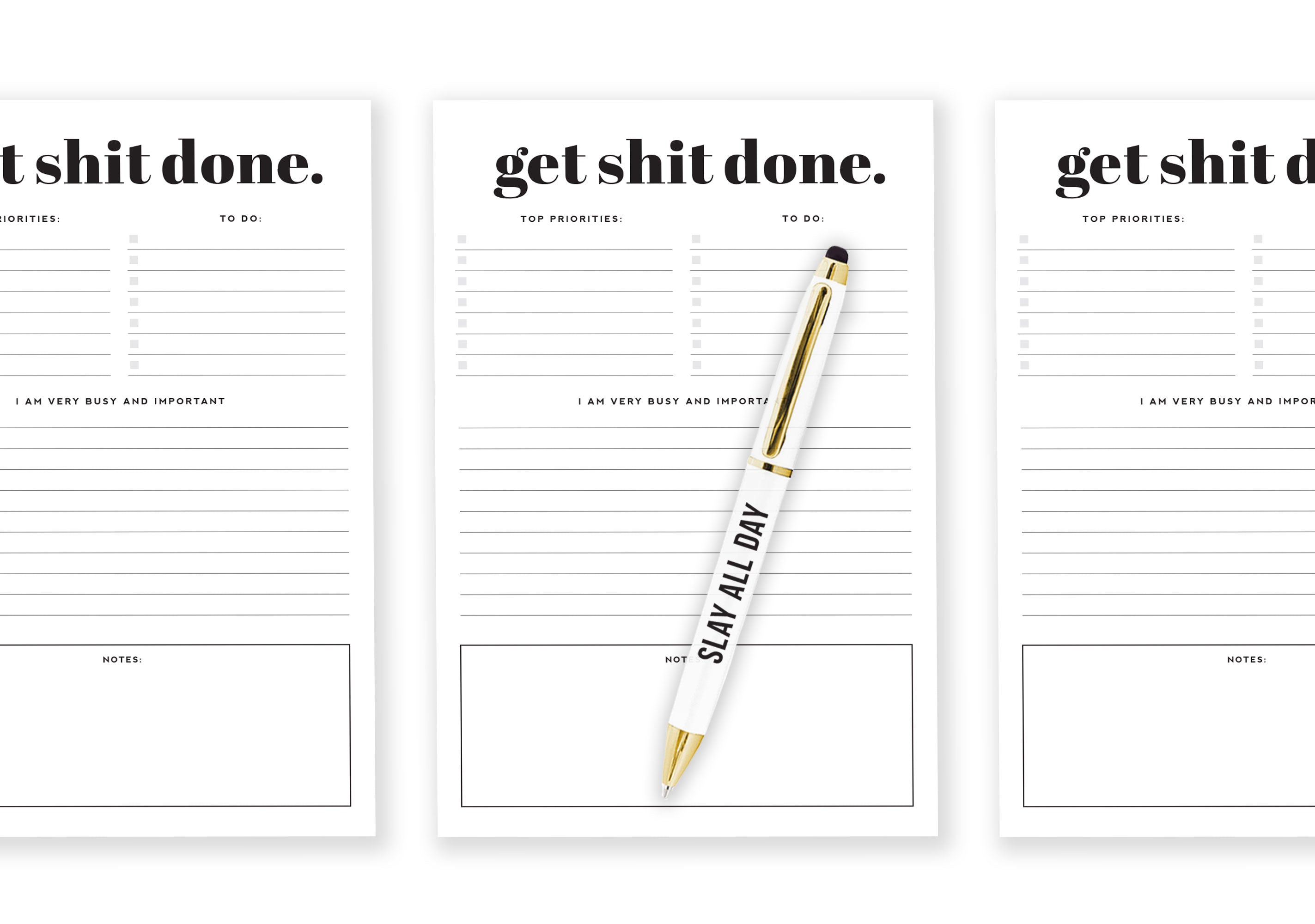 Notepads – Get Shit Done