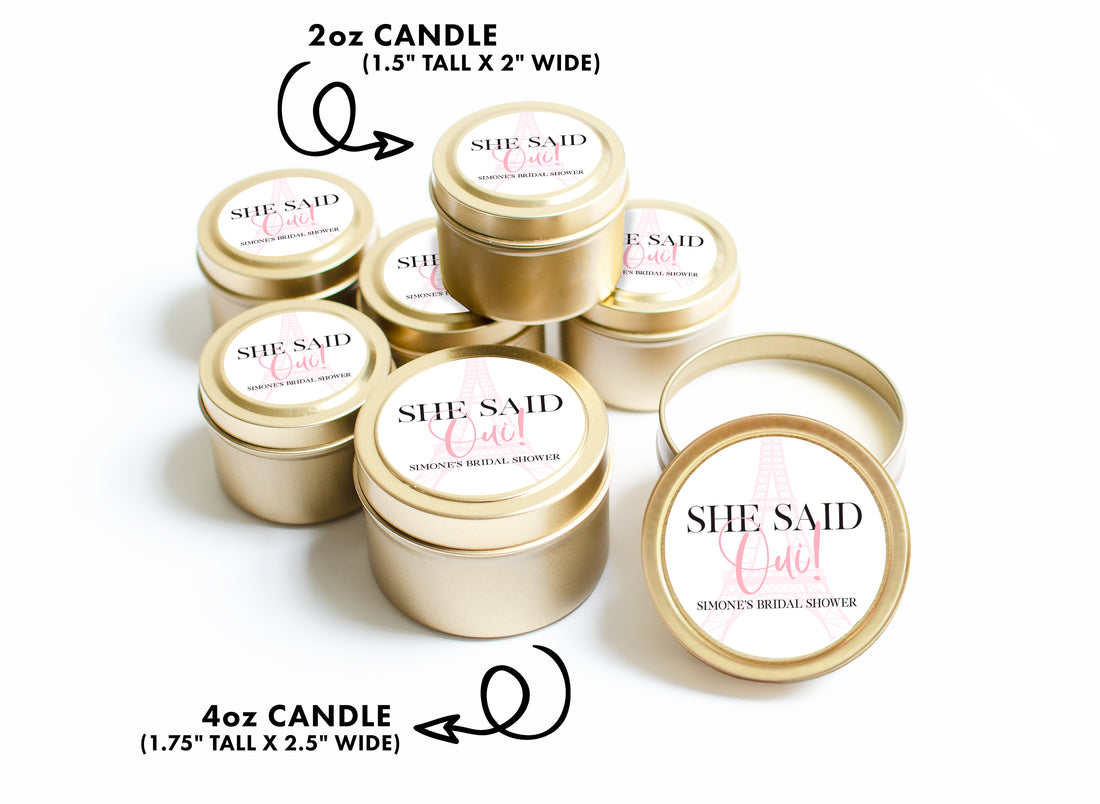 Candles – She Said Oui – Blue