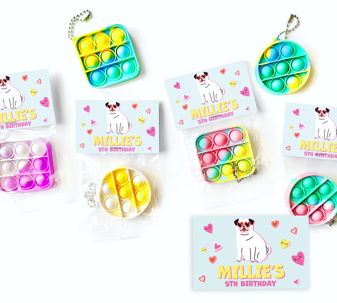 Pop Its – Blue Pug