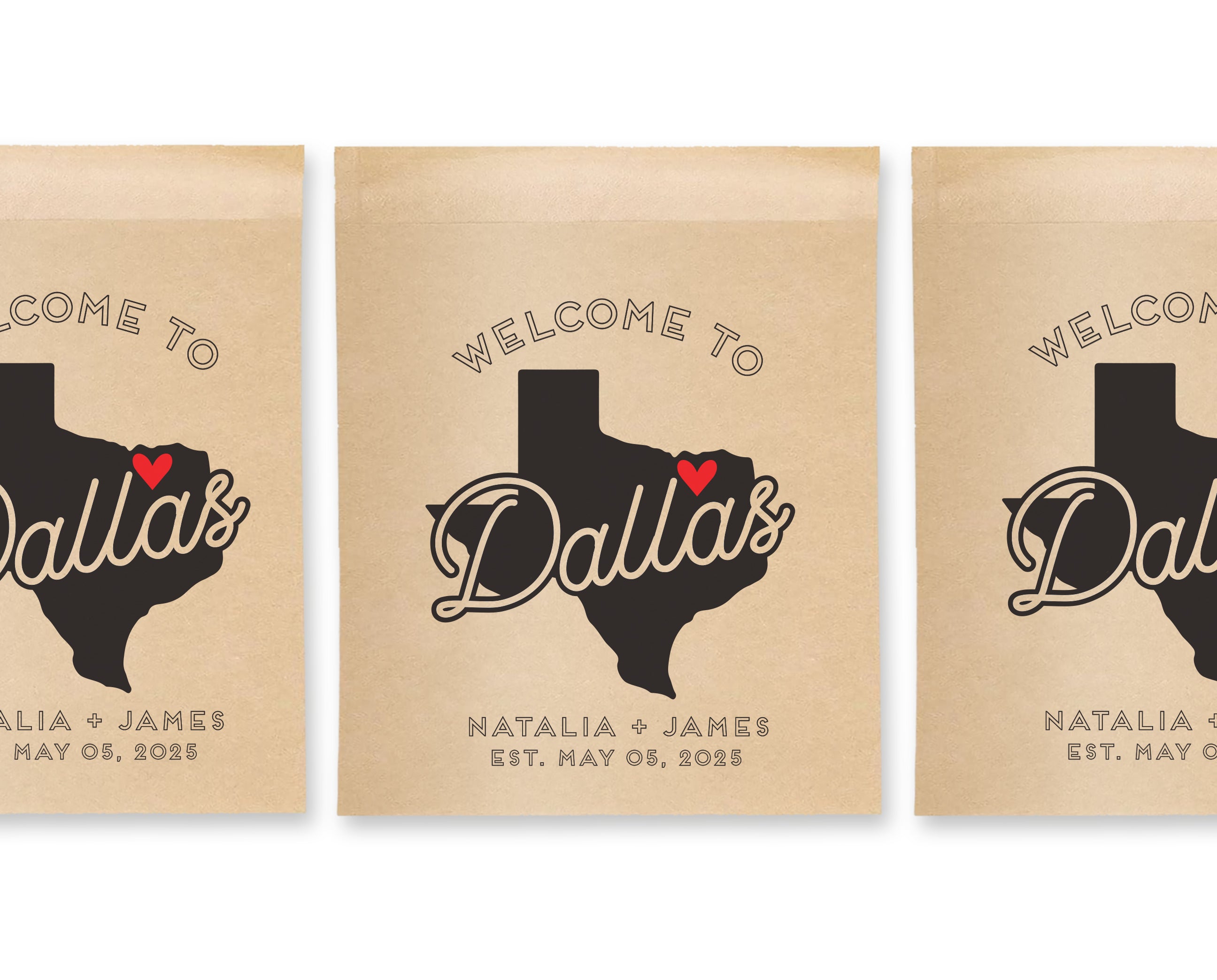 Kraft Bags – Destination Welcome