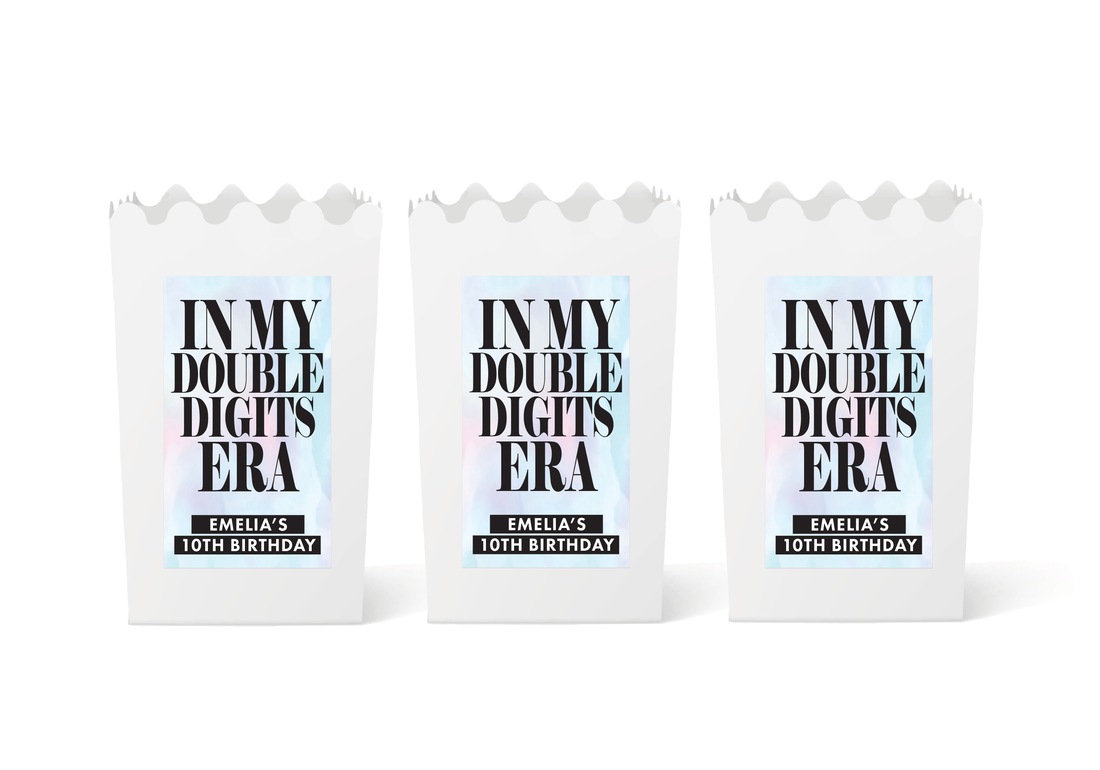 Popcorn Box – Double Digits Era