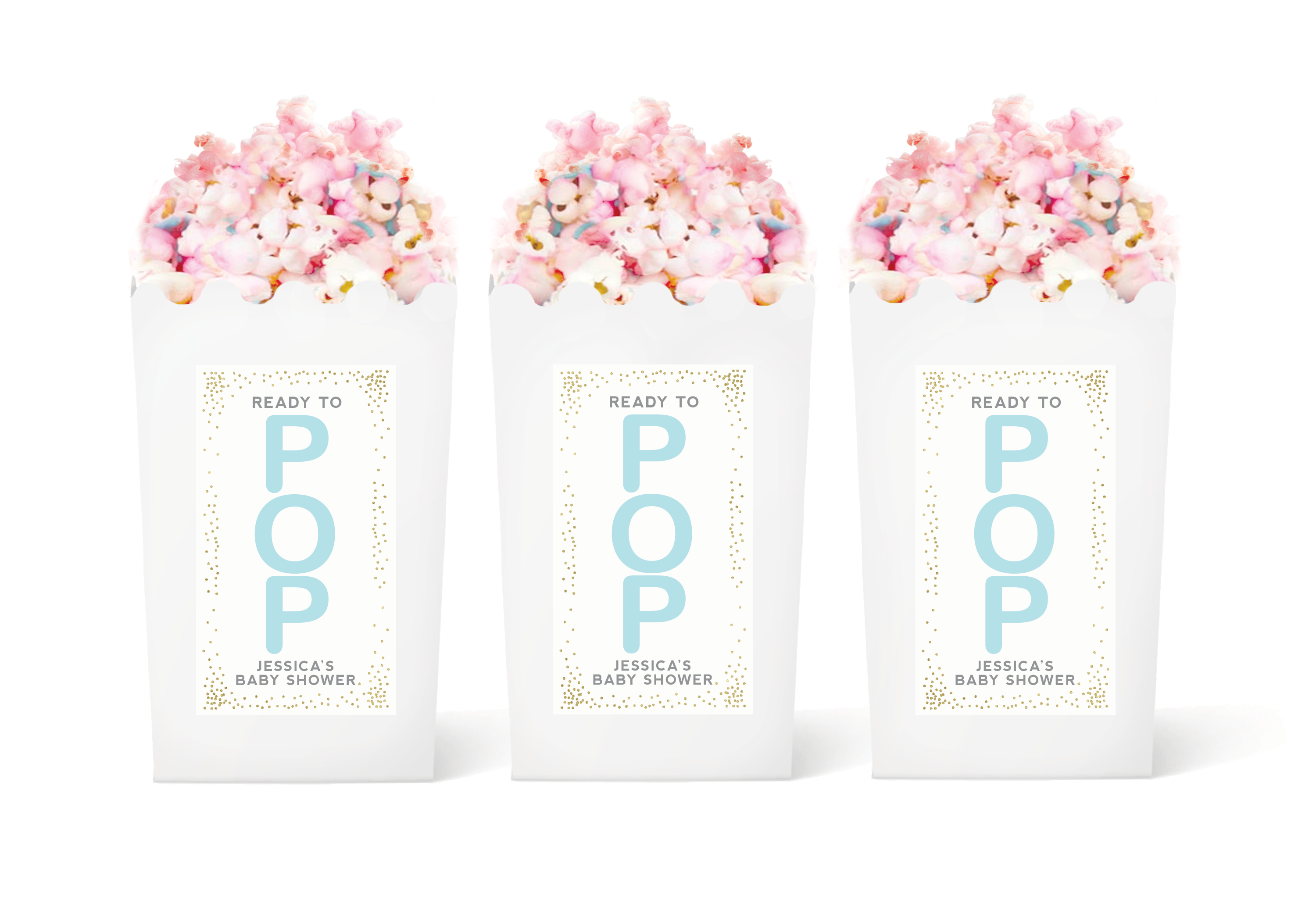 Popcorn Box – Ready To POP Blue