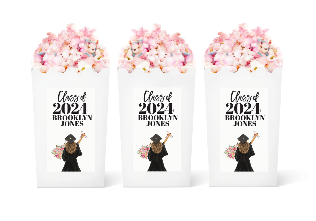 Popcorn Box – Graduation Girl