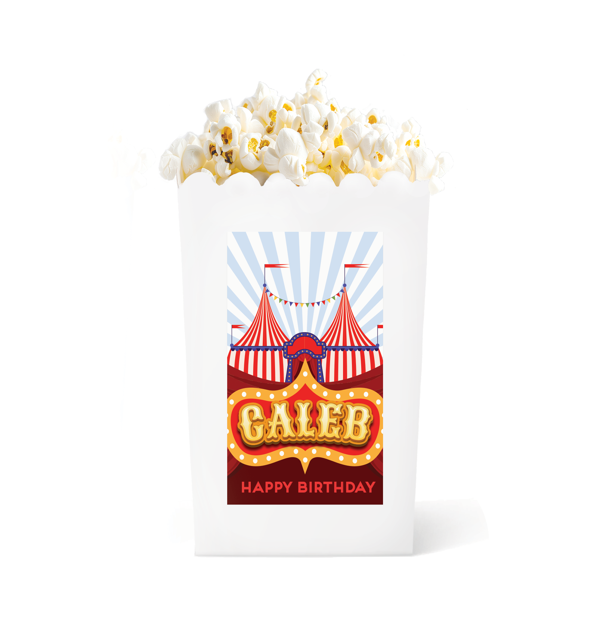 Popcorn Box – Carnival Name