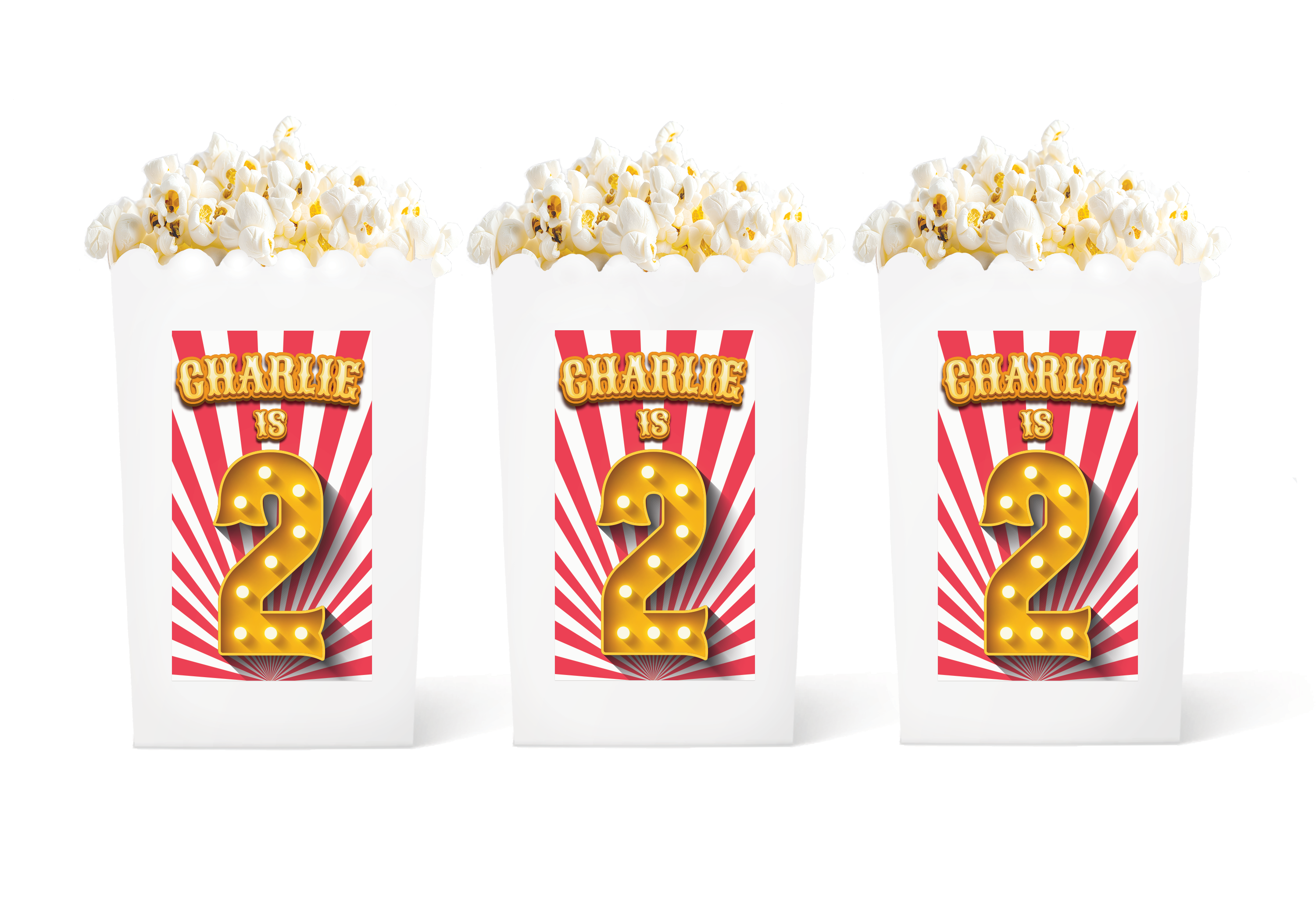 Popcorn Box – Carnival Number