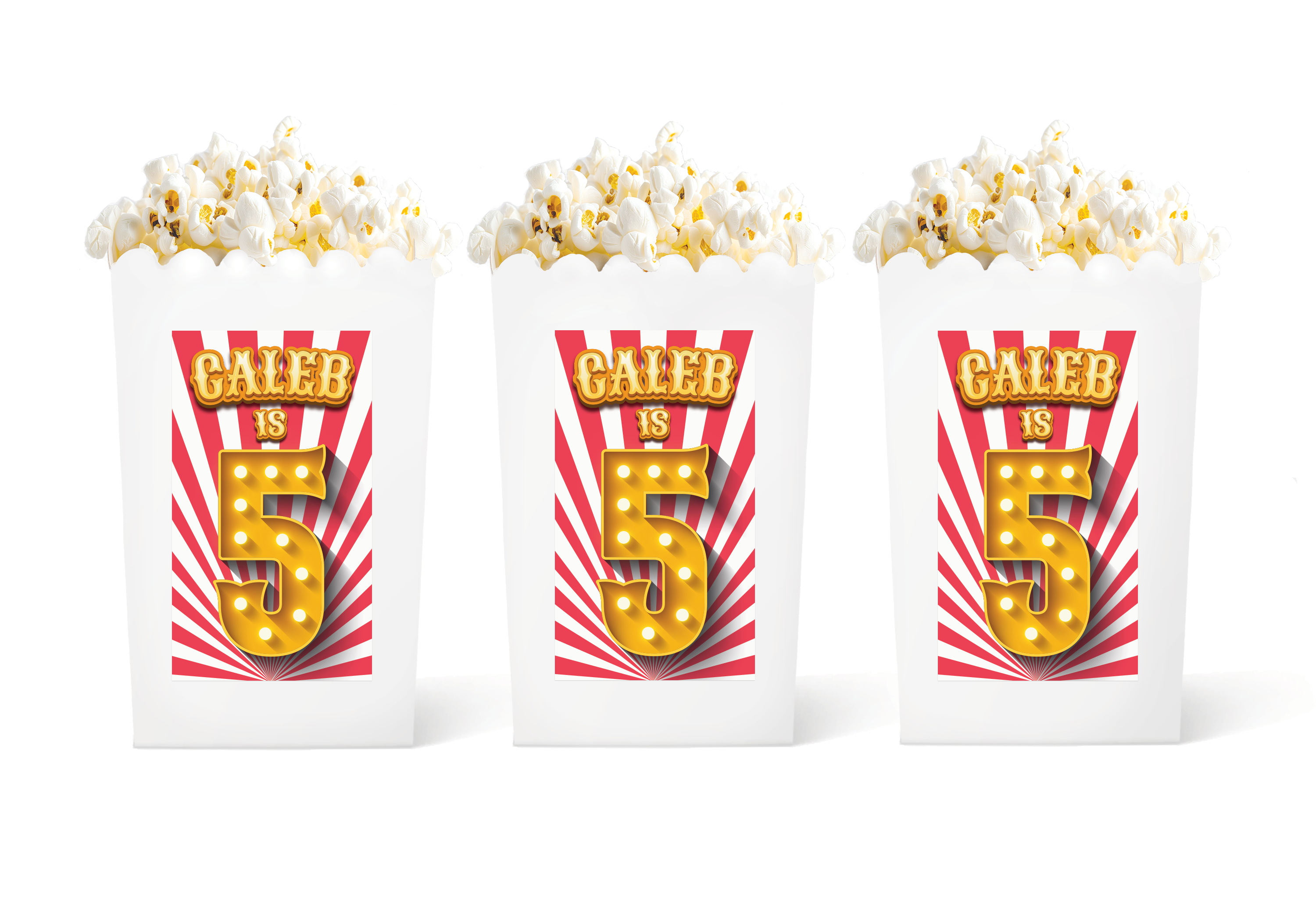 Popcorn Box – Carnival Number