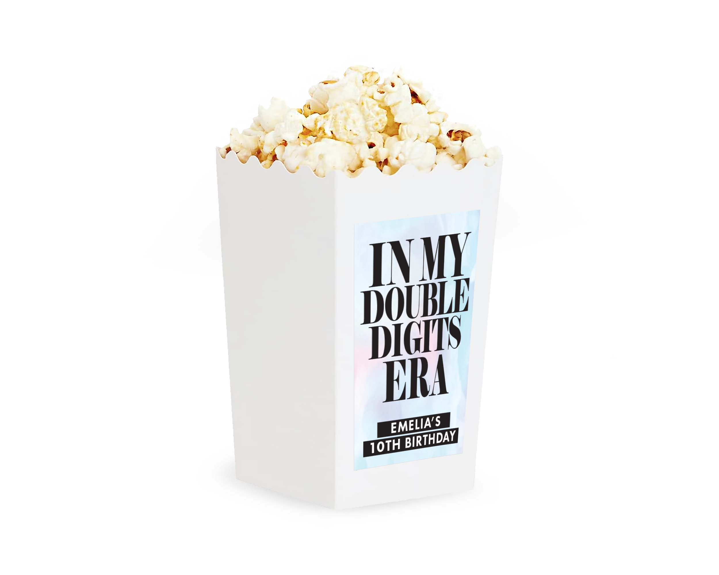 Popcorn Box – Double Digits Era