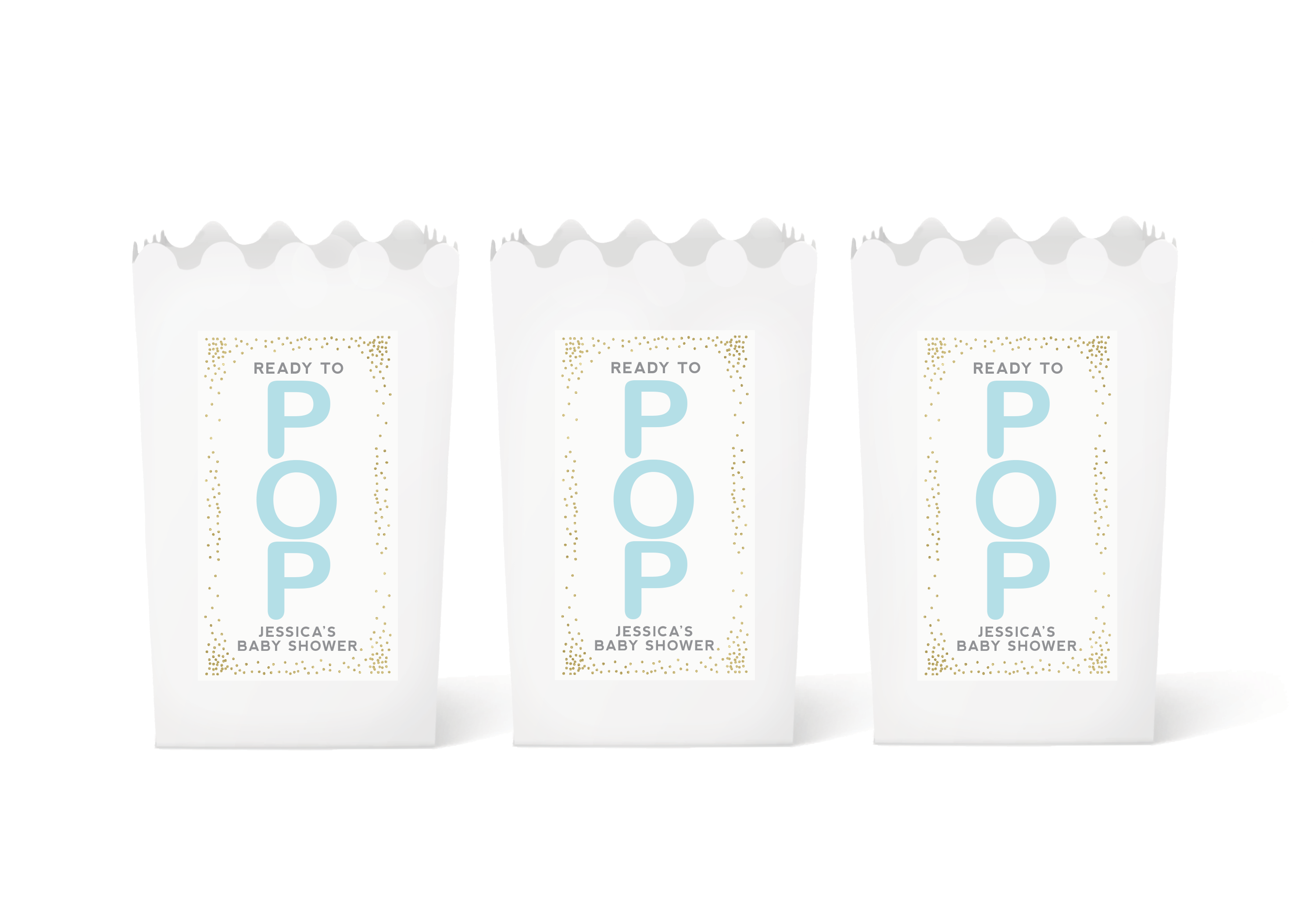 Popcorn Box – Ready To POP Blue