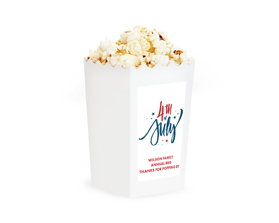 Popcorn Box – 4th of July