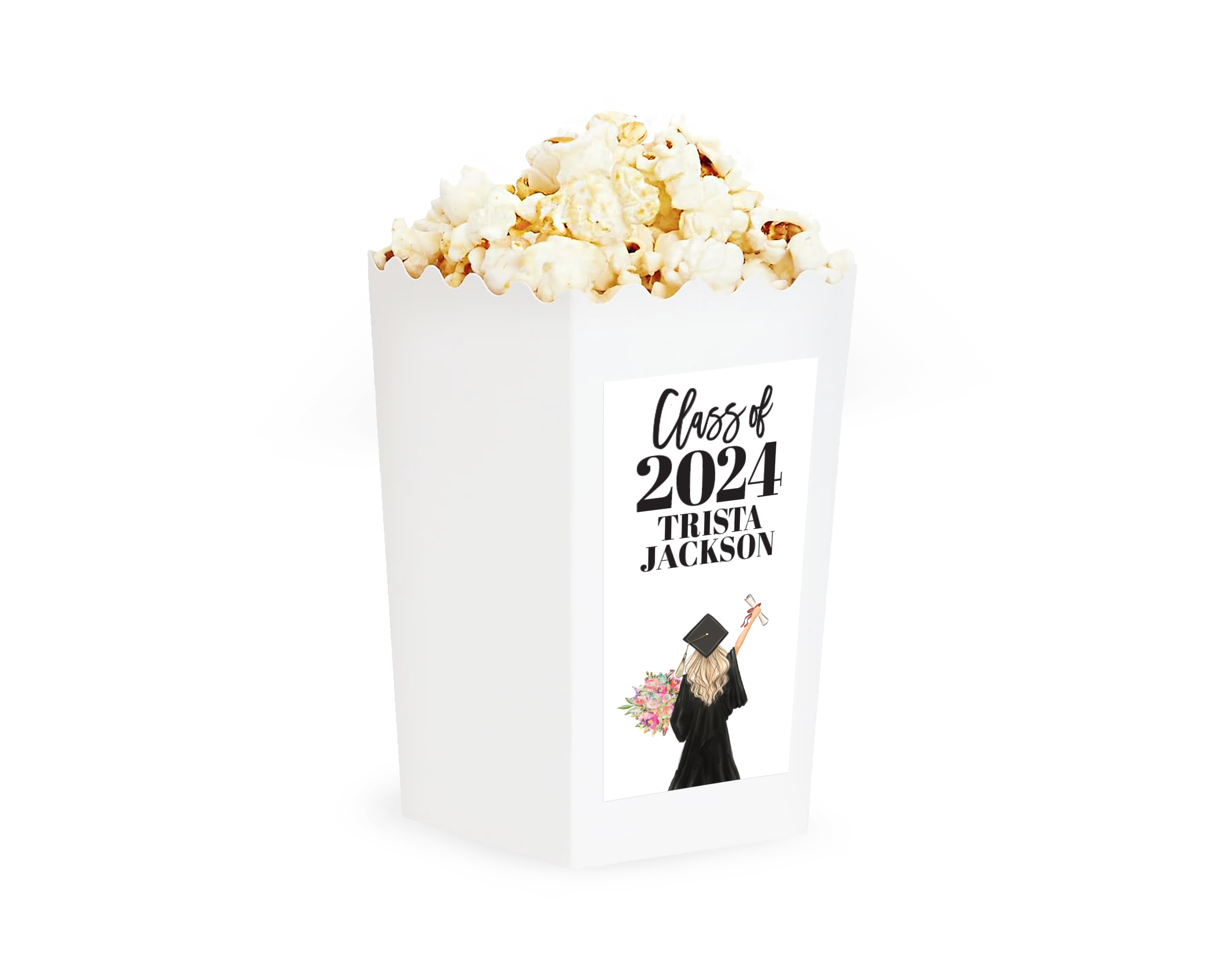 Popcorn Box – Graduation Girl