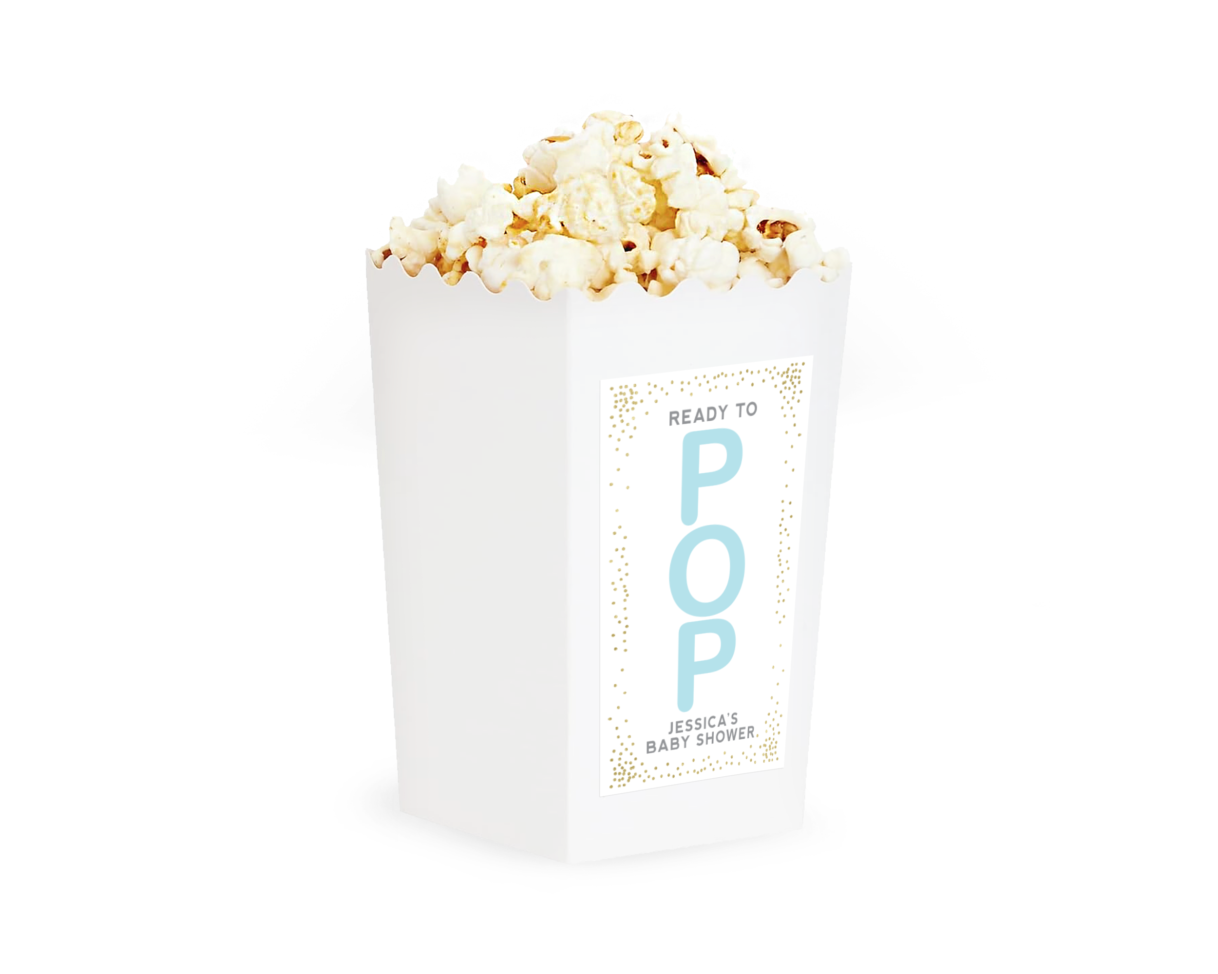 Popcorn Box – Ready To POP Blue