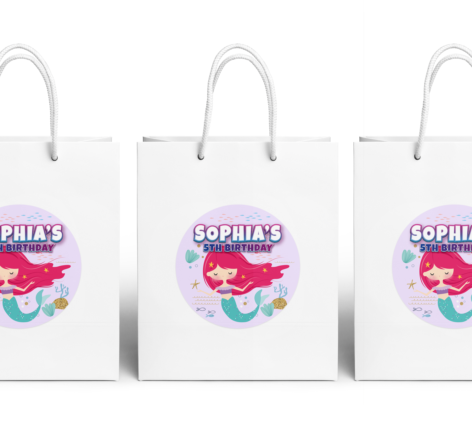 Gift Bag – Purple Mermaid