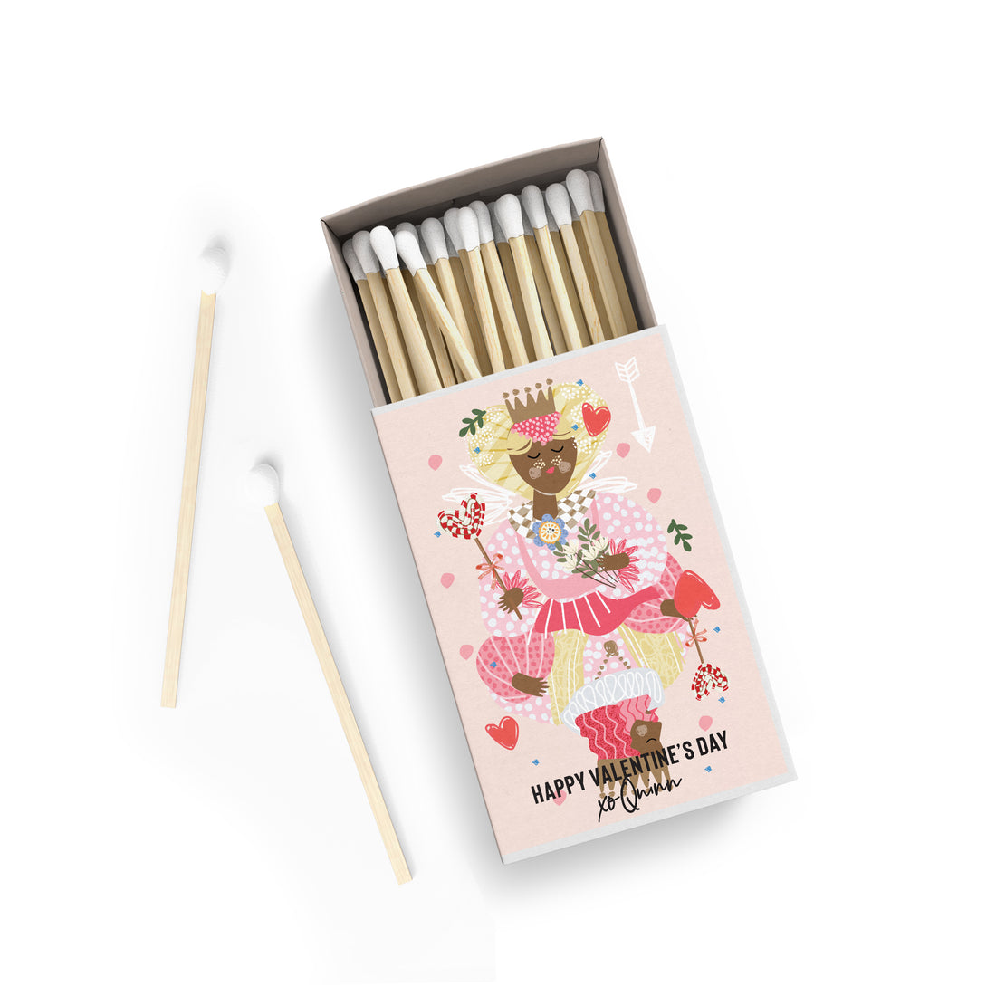 Matches – Queen of Hearts - Dark