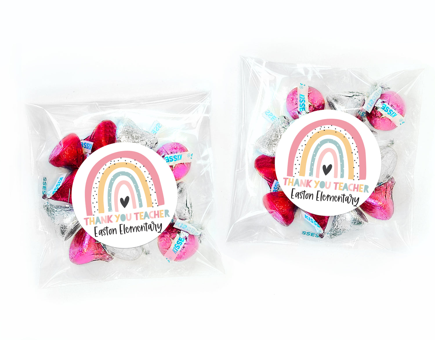 Favor Bags – Thank You Teacher Rainbow