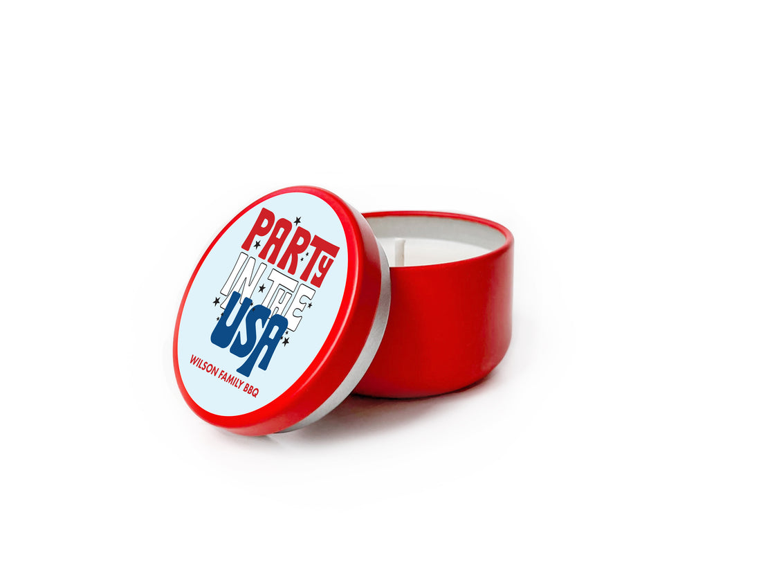 Candles – Party Blue