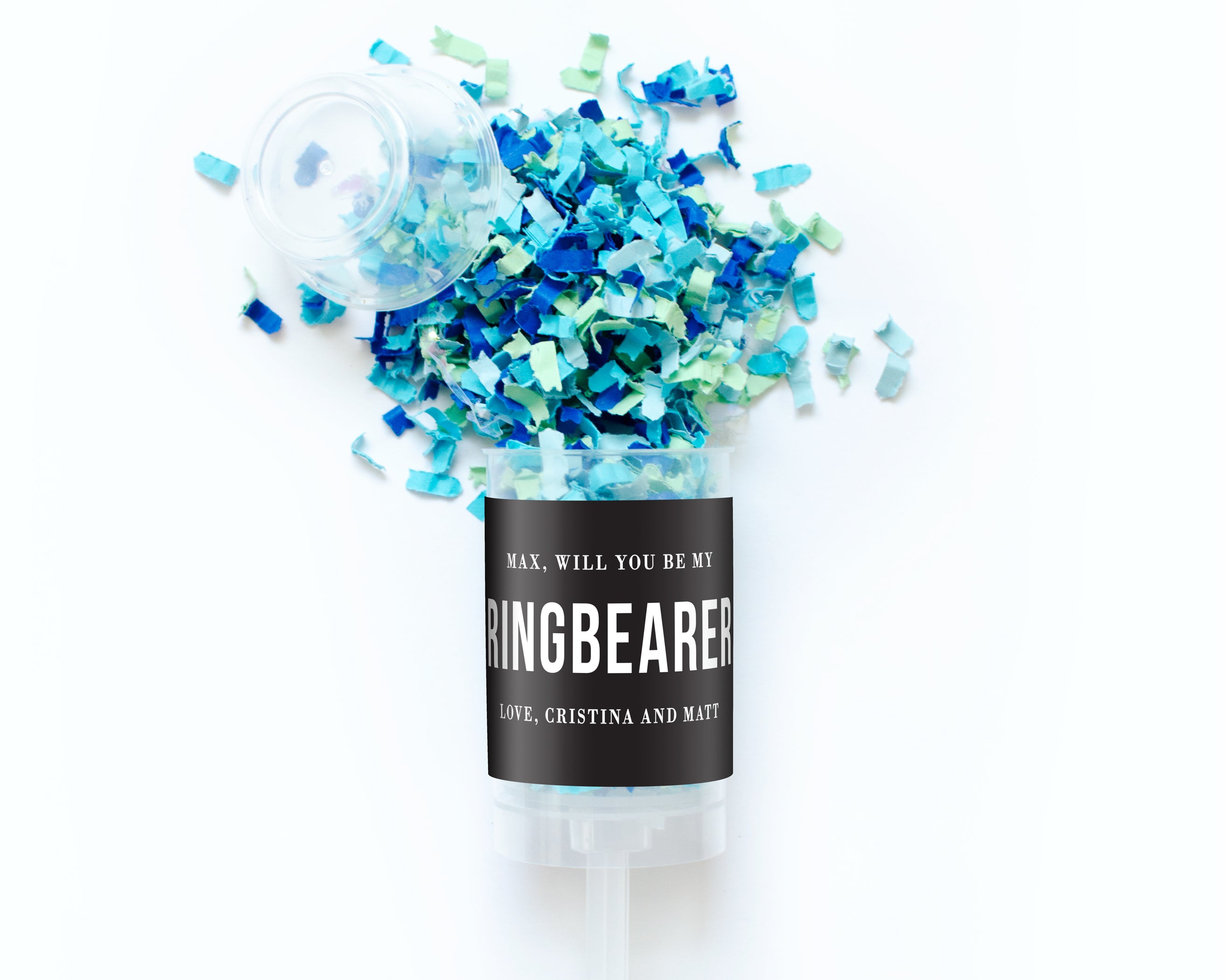 Confetti Poppers – Will You Be Our Ring Bearer