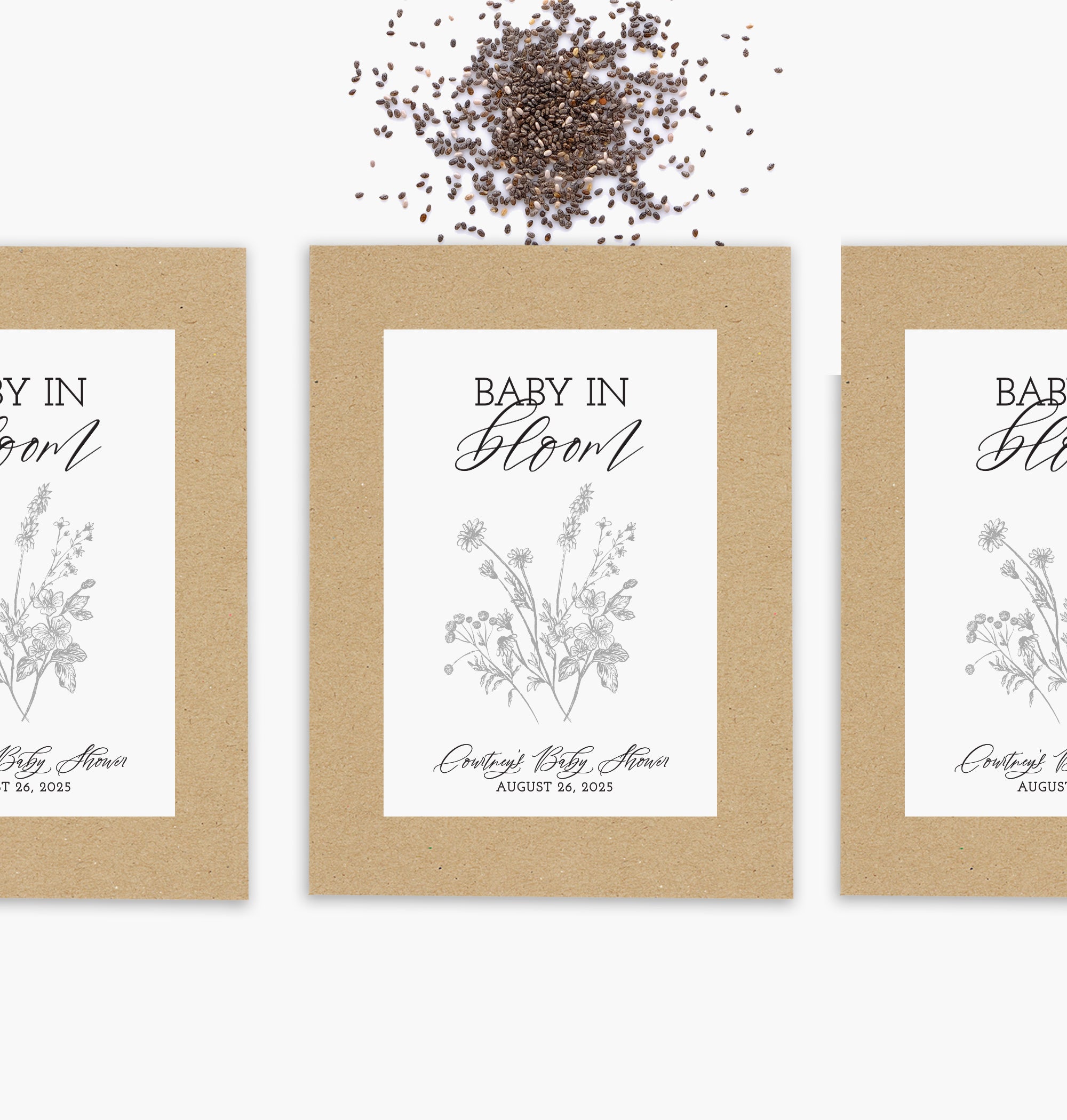 Seed Packets – Baby In Bloom Etched