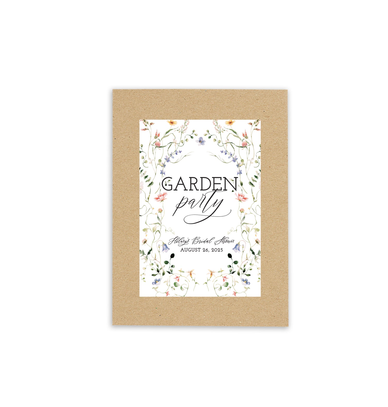 Seed Packets – Garden Party Floral
