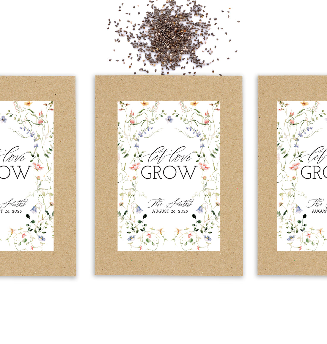 Seed Packets – Let Love Grow Floral