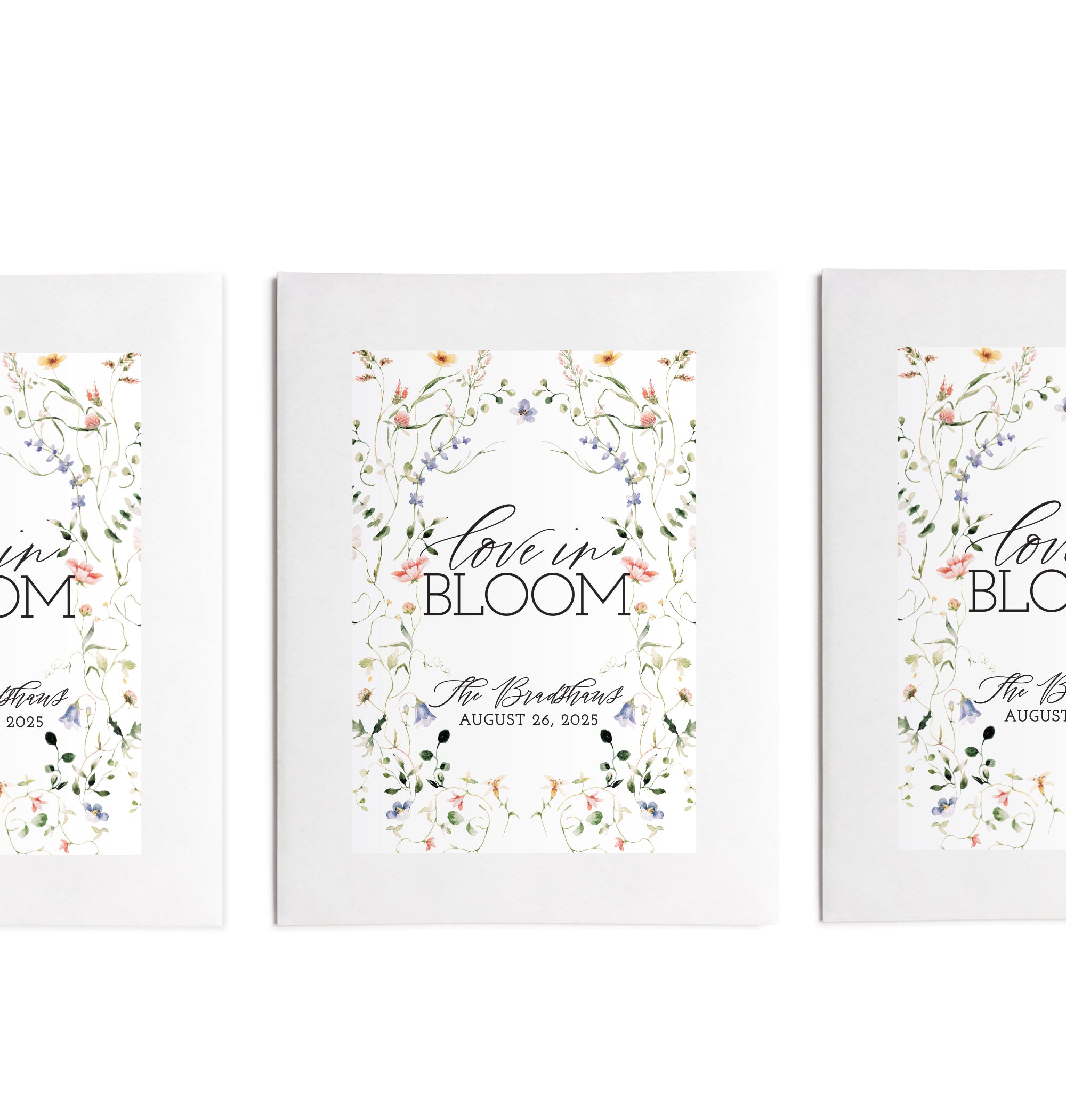 Seed Packets – Love In Bloom Floral Frame