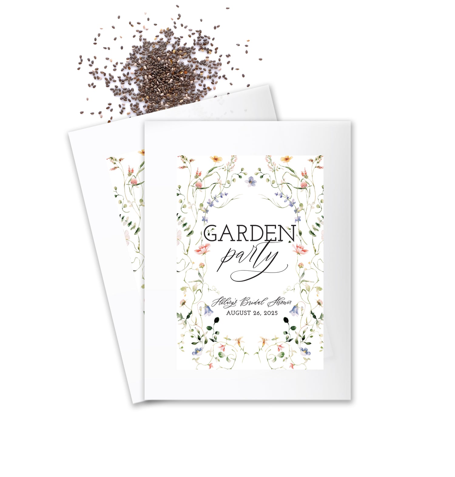 Seed Packets – Garden Party Floral