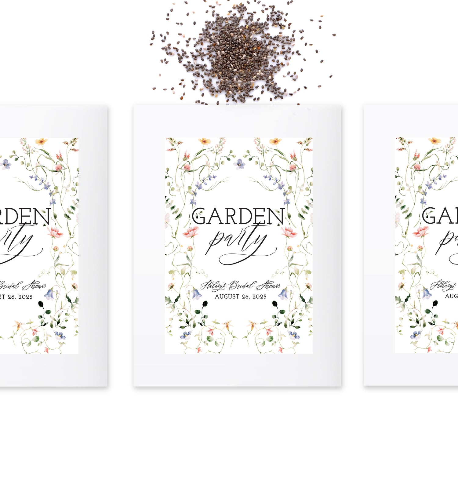 Seed Packets – Garden Party Floral