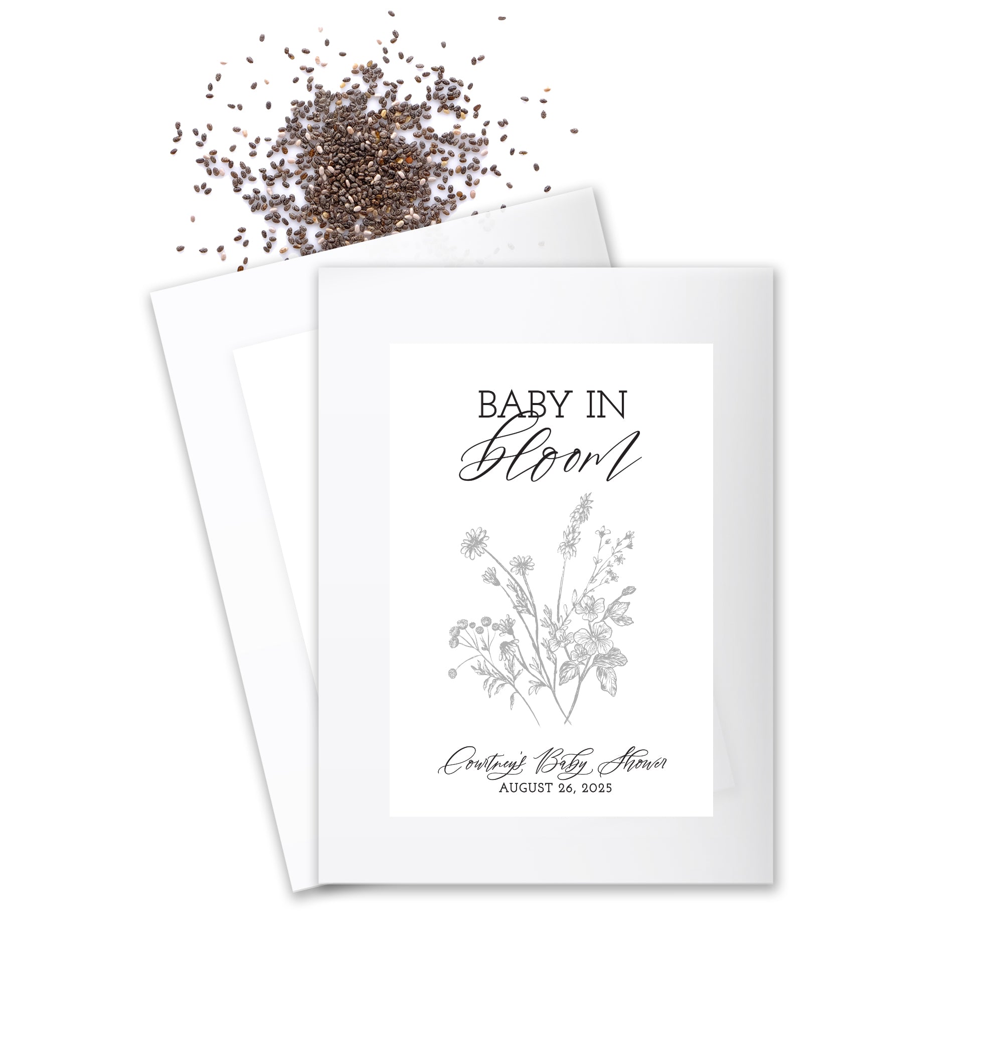 Seed Packets – Baby In Bloom Etched