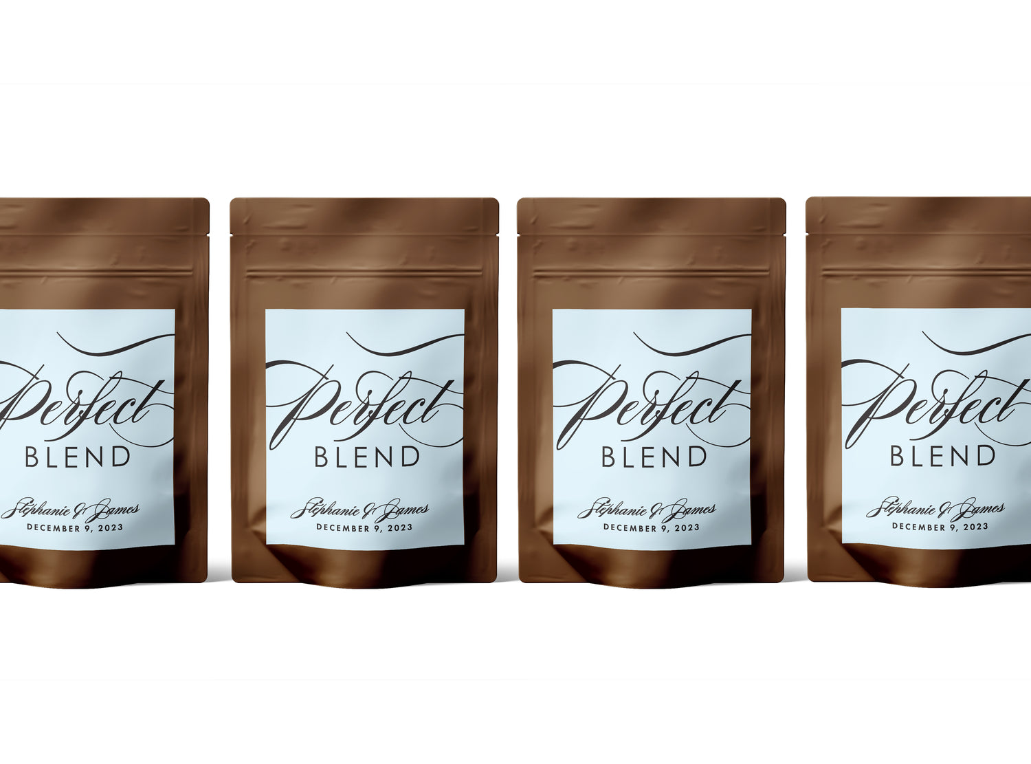 Coffee Bag – The Perfect Blend - Calligraphy