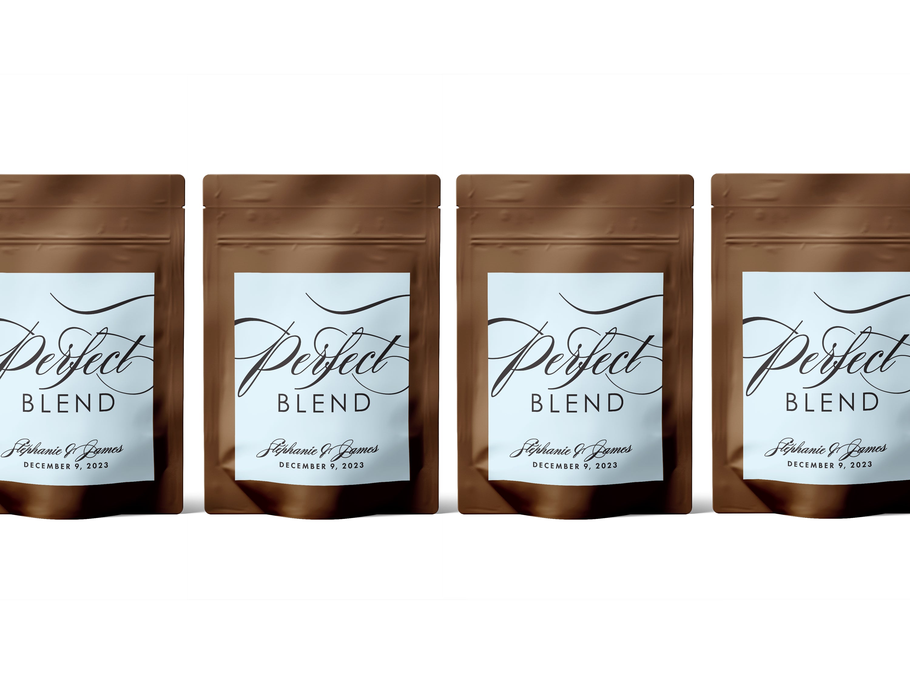 Coffee Bag – The Perfect Blend - Calligraphy