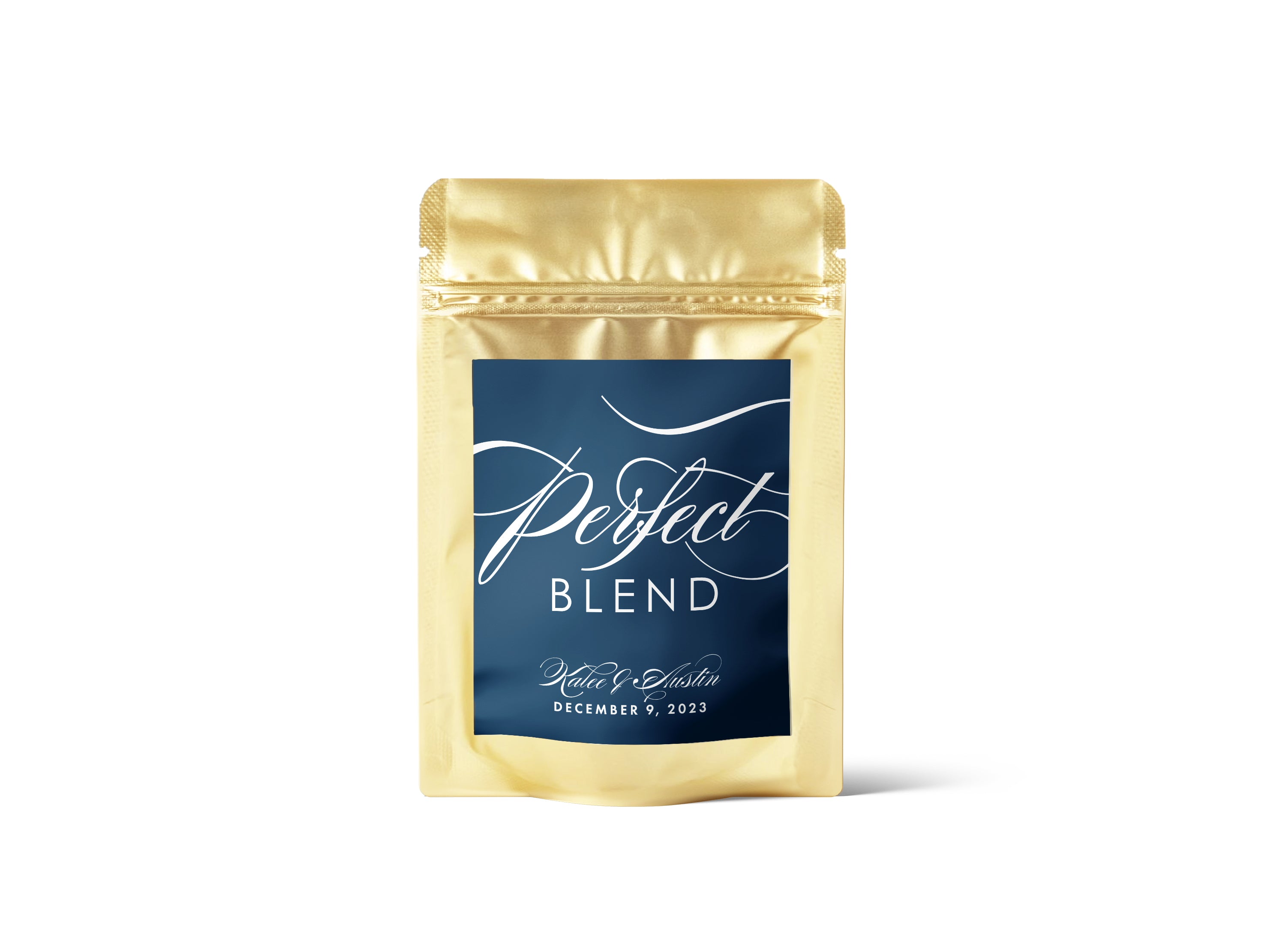 Coffee Bag – The Perfect Blend - Calligraphy