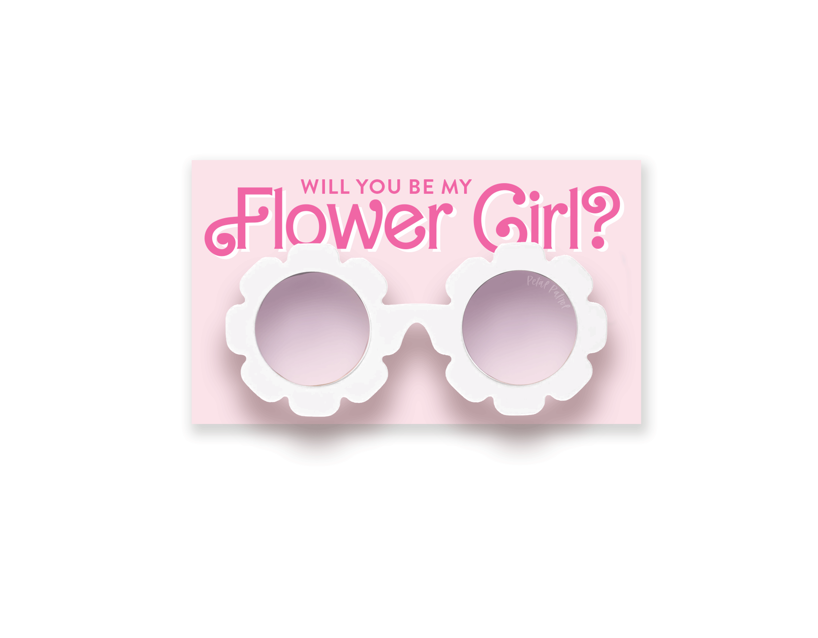 Sunglasses – Will You Be Flower Girl Pink On Pink