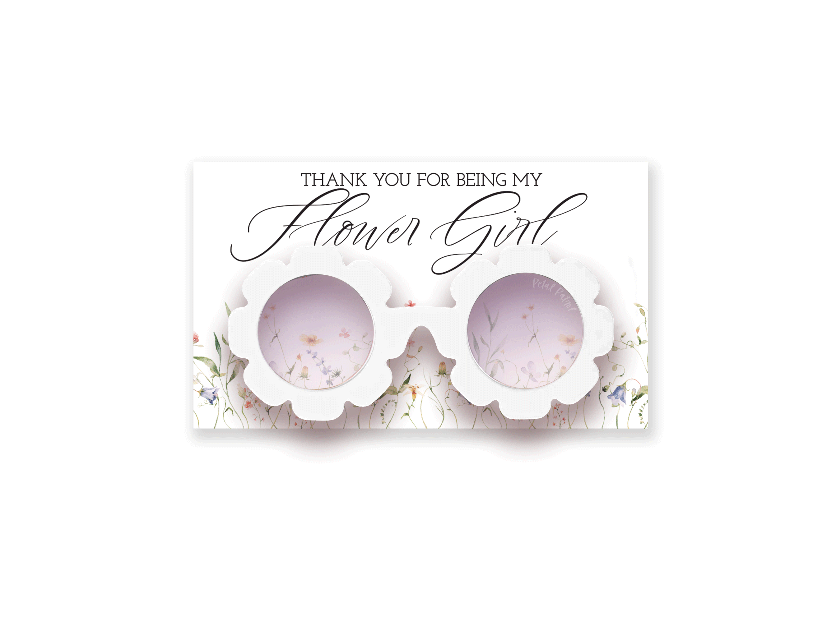 Sunglasses – Thank You Flower Girl Wild Flowers