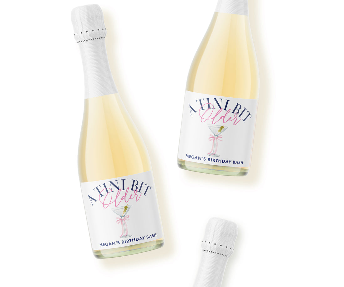 Champagne Labels – A Tini Bit Older