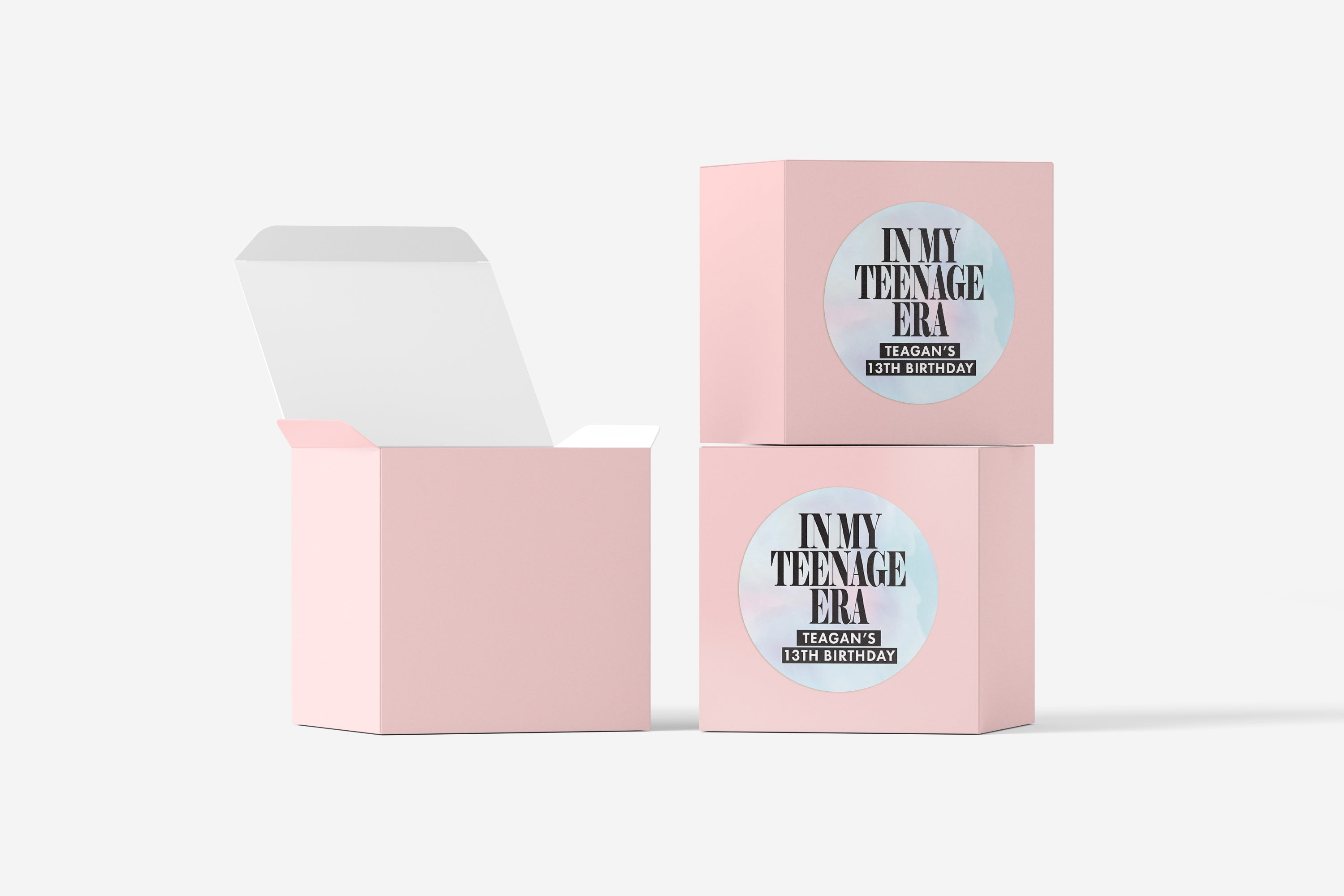 Favor Boxes – Teenage Era