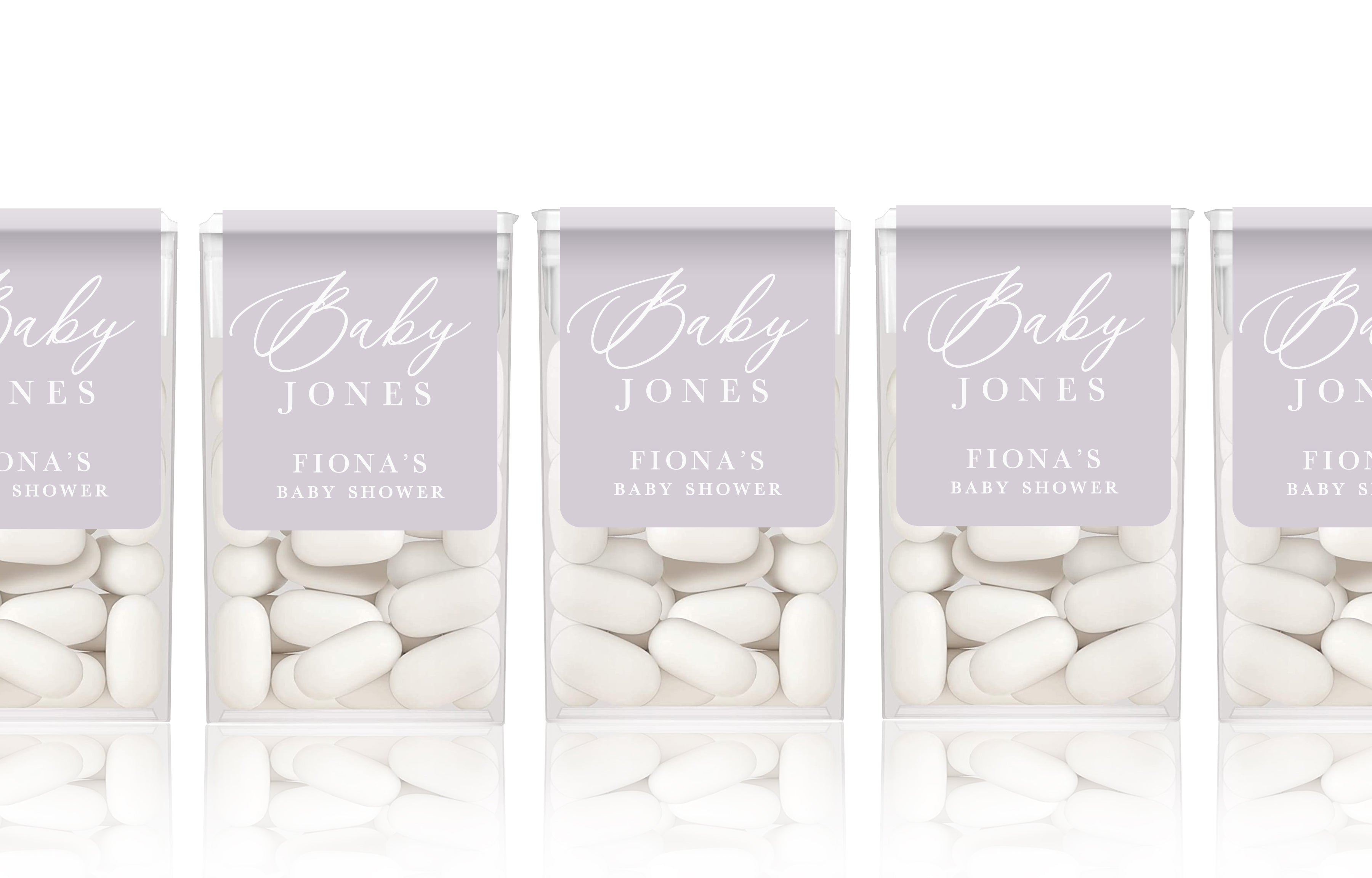 Tic-Tac Labels – Baby Name