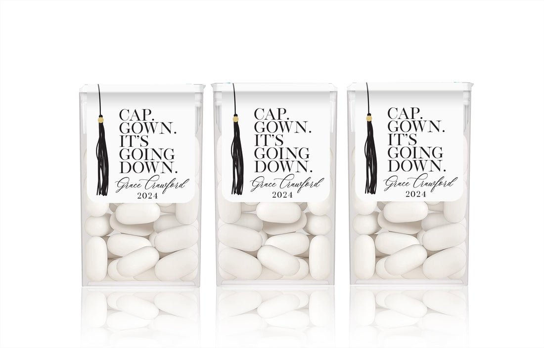 Tic-Tac Labels – Graduation