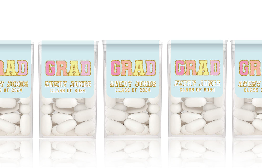 Tic-Tac Labels – Graduation