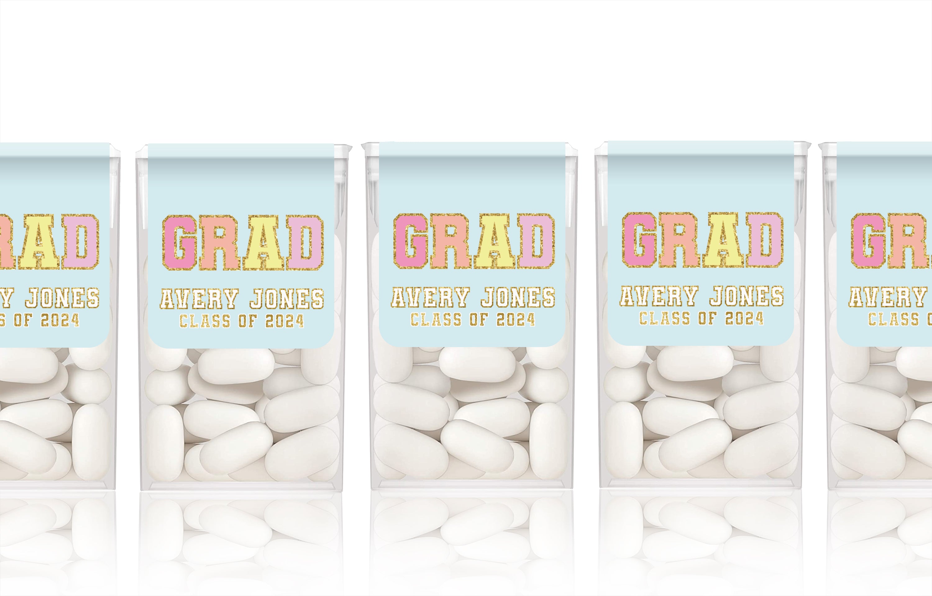 Tic-Tac Labels – Graduation