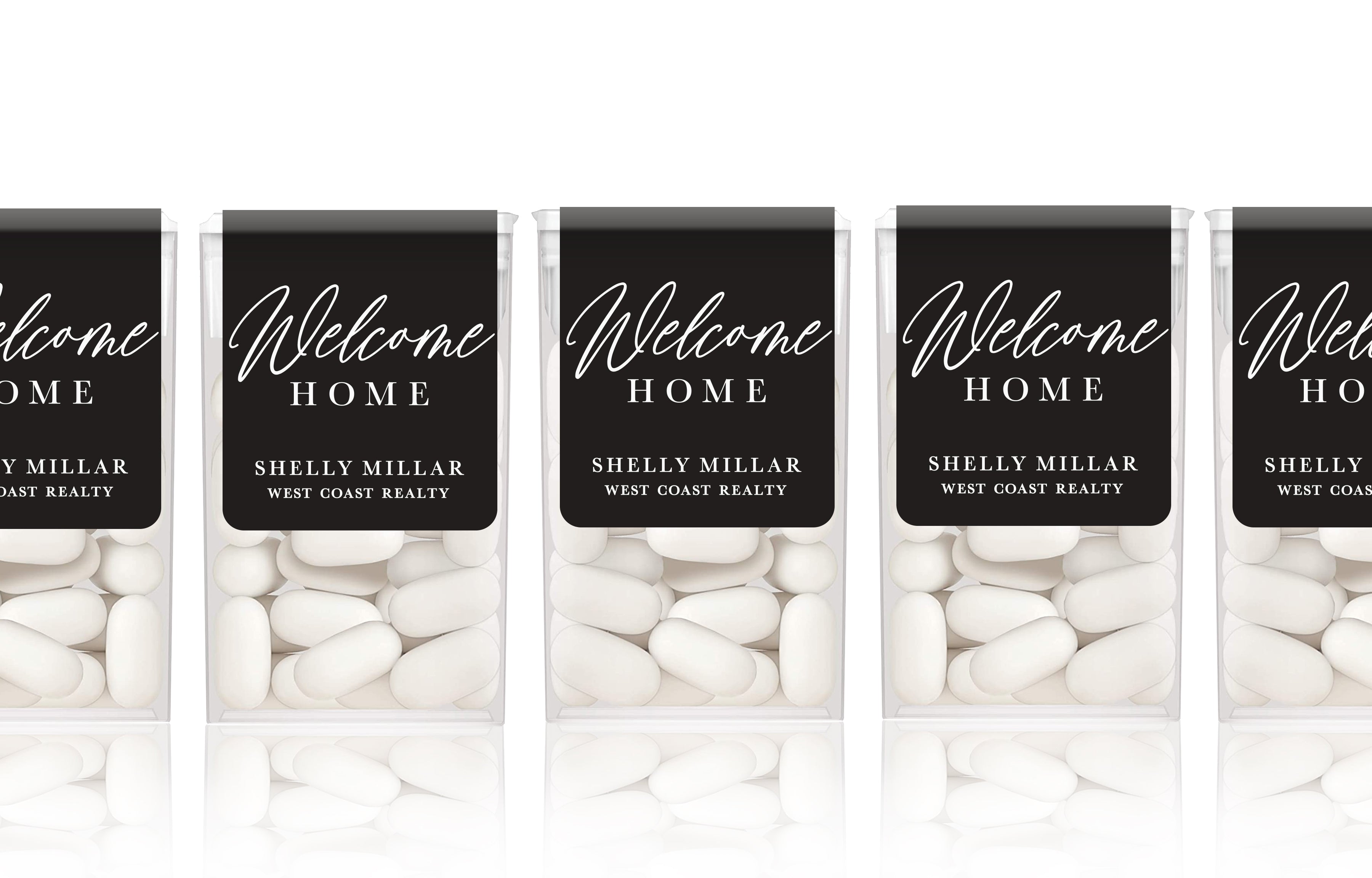 Tic-Tac Labels – Welcome Home