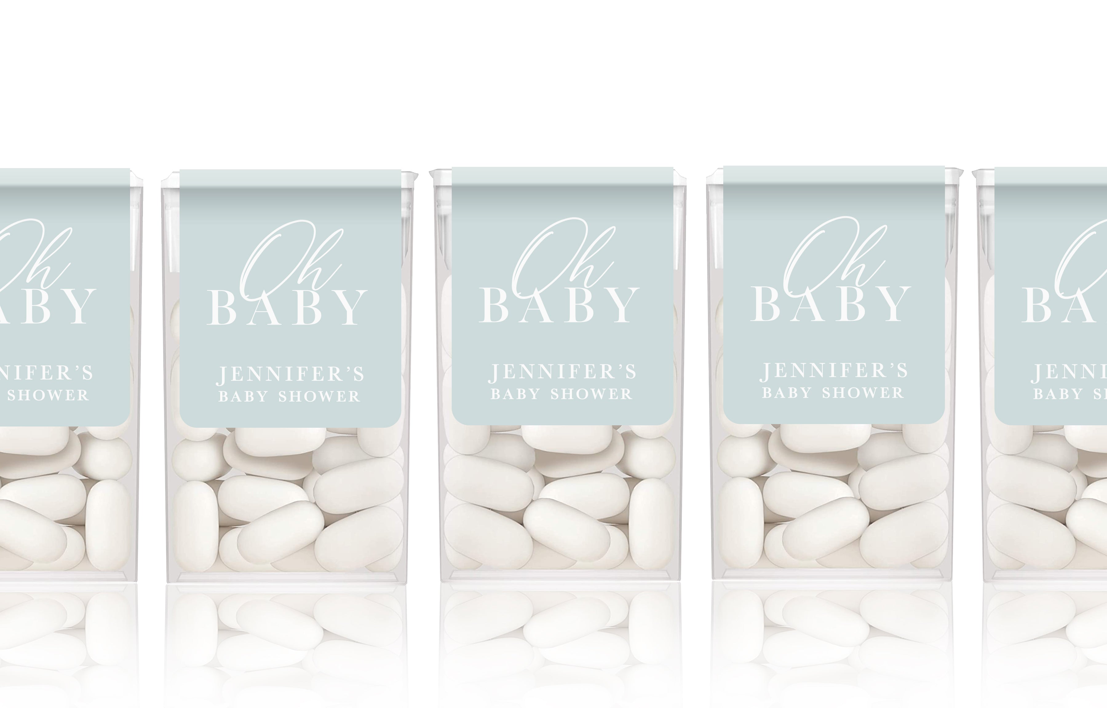 Tic-Tac Labels – Oh Baby