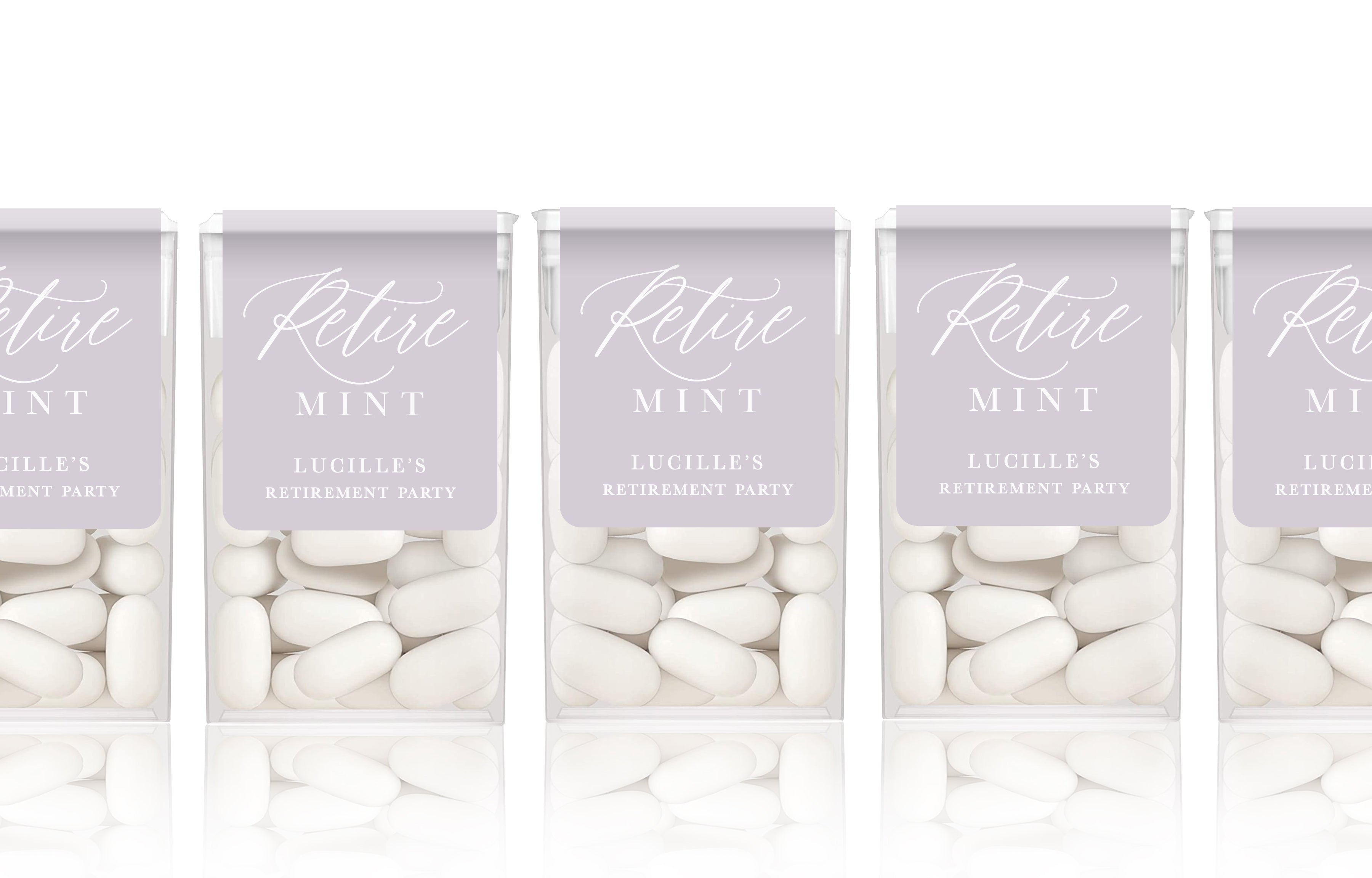 Tic-Tac Labels – Retire Mint