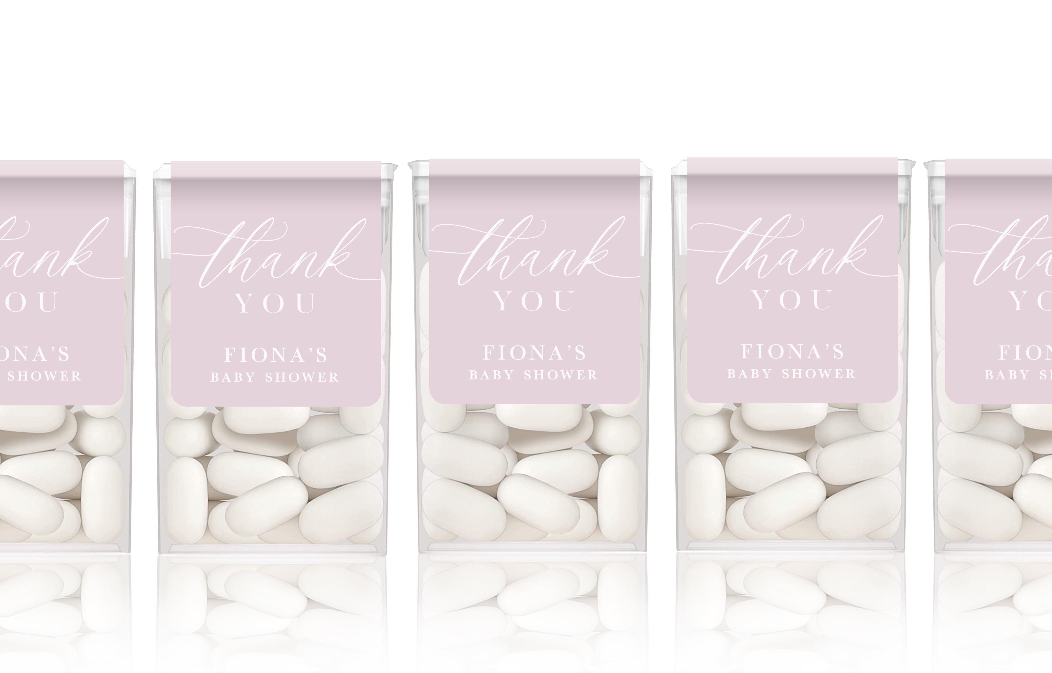 Tic-Tac Labels – Thank You