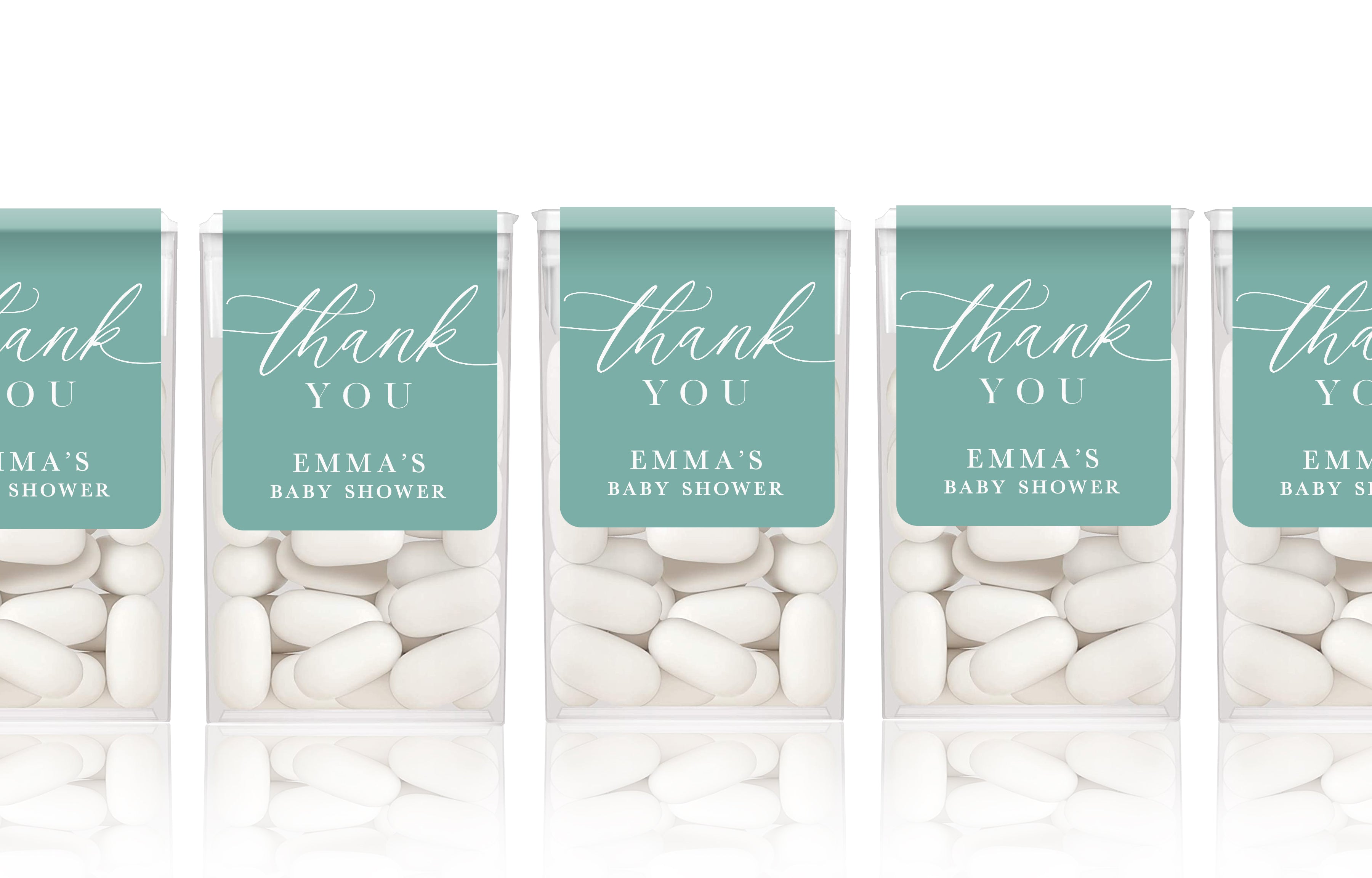 Tic-Tac Labels – Thank You
