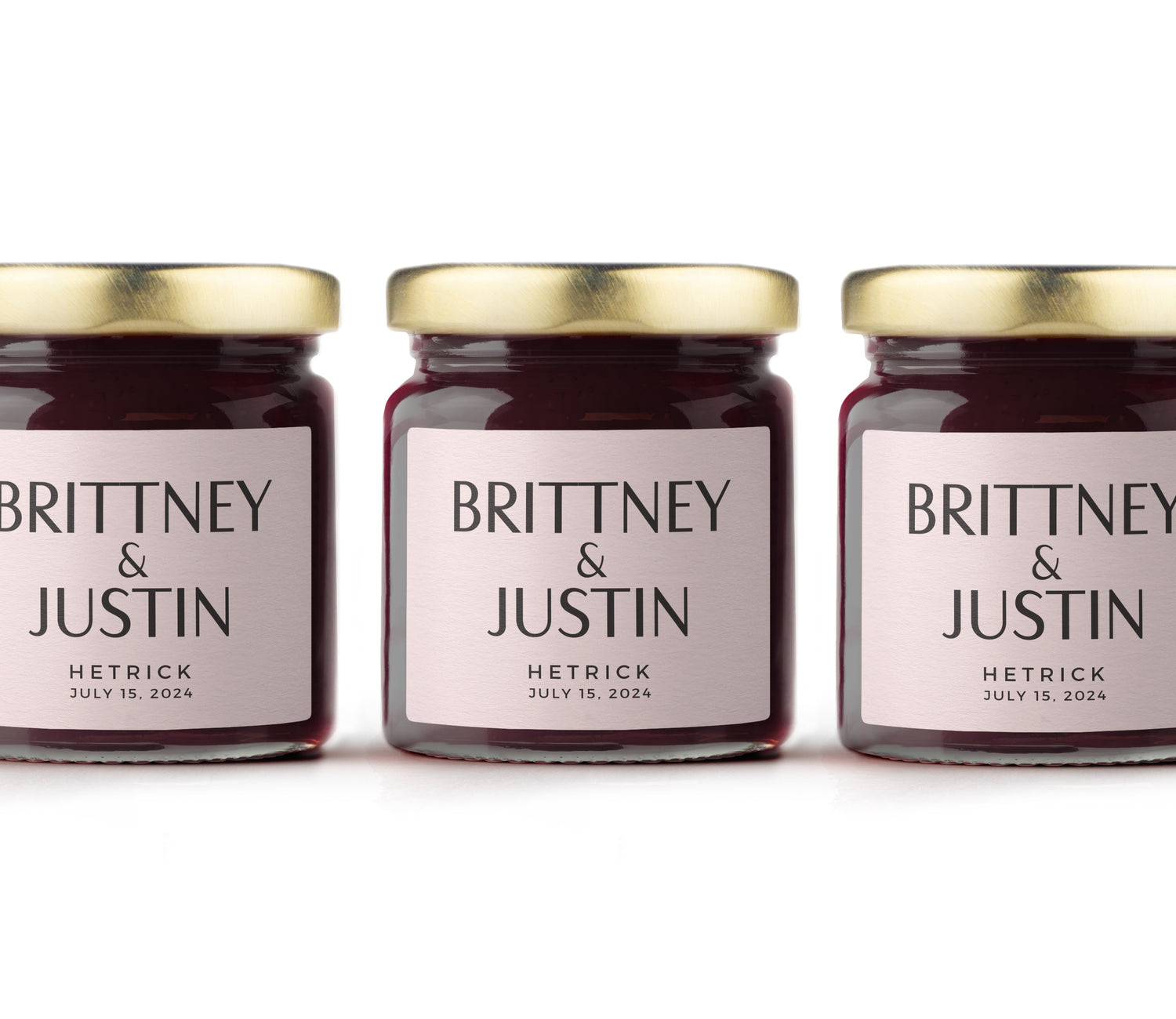 Blueberry Jam - Wedding Favor