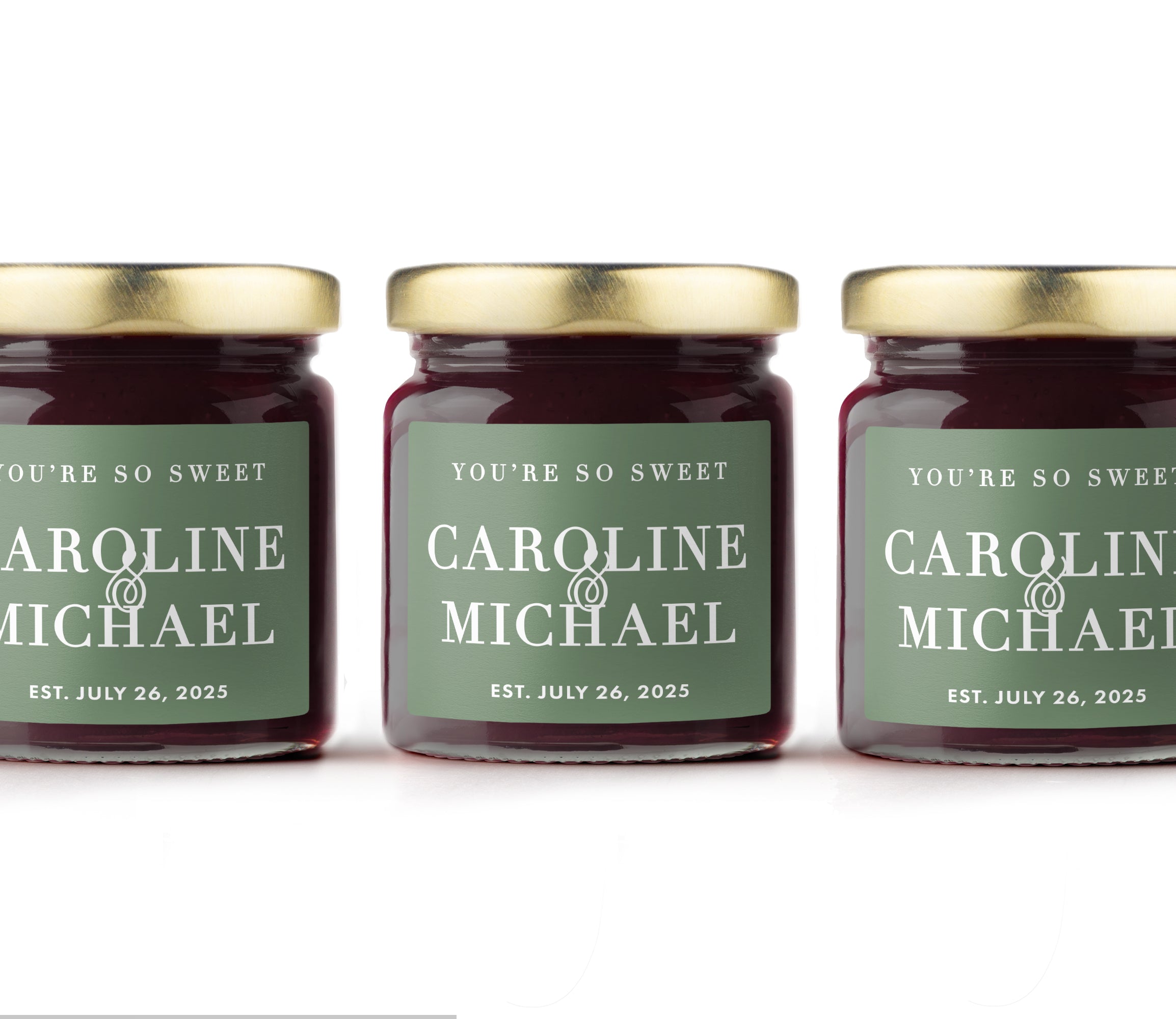 Blueberry Jam - Wedding Favor
